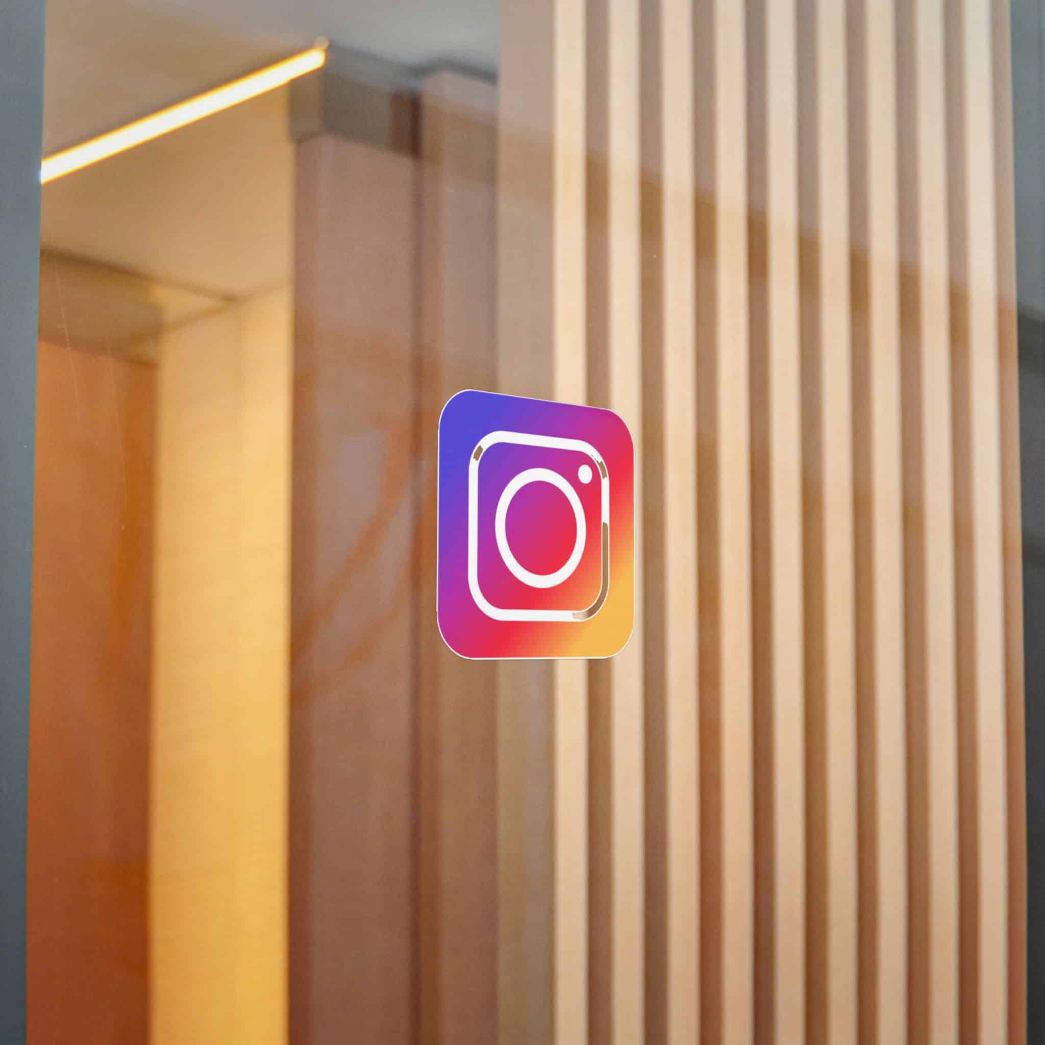 Instagram Icon Die Cut Stickers Dtf - Image 14