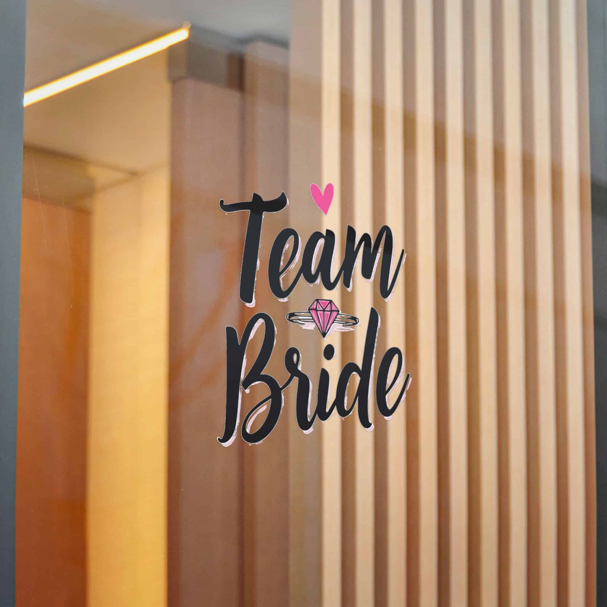 Team Bride Die Cut Stickers Dtf - Image 22