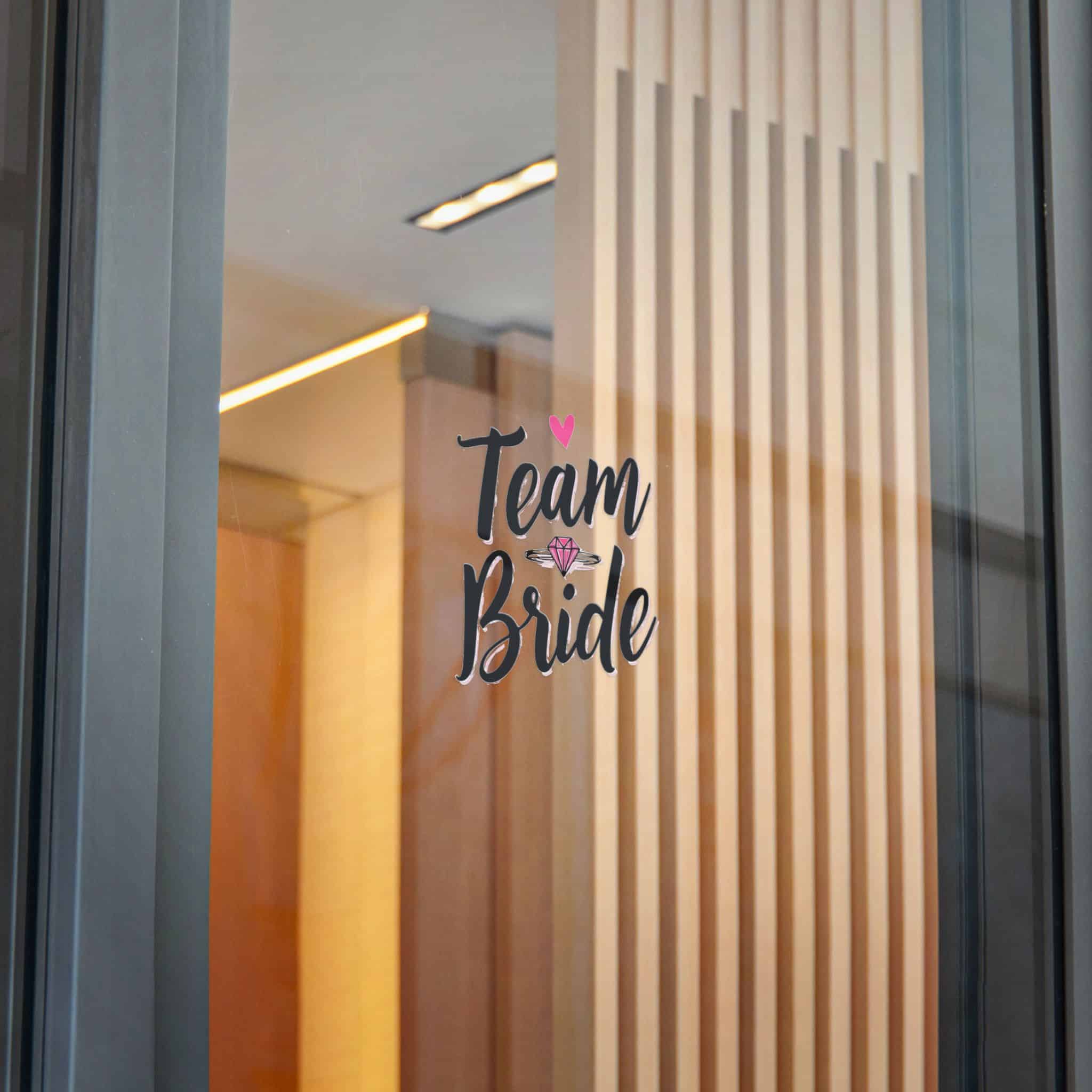 Team Bride Die Cut Stickers Dtf - Image 24