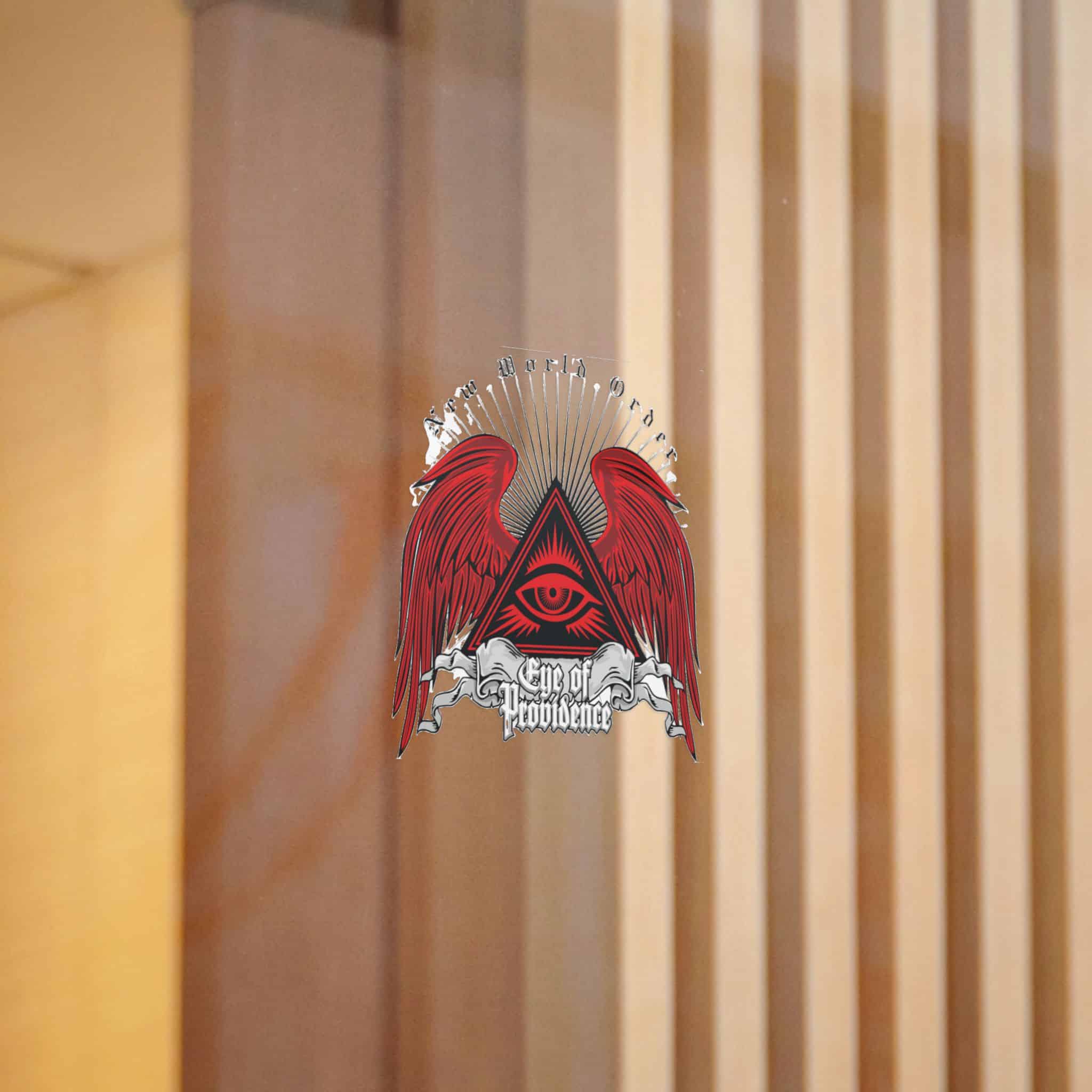 Masonic Sign With Eye Triangle Vintage Design T Shirts Die Cut Stickers Dtf - Image 4