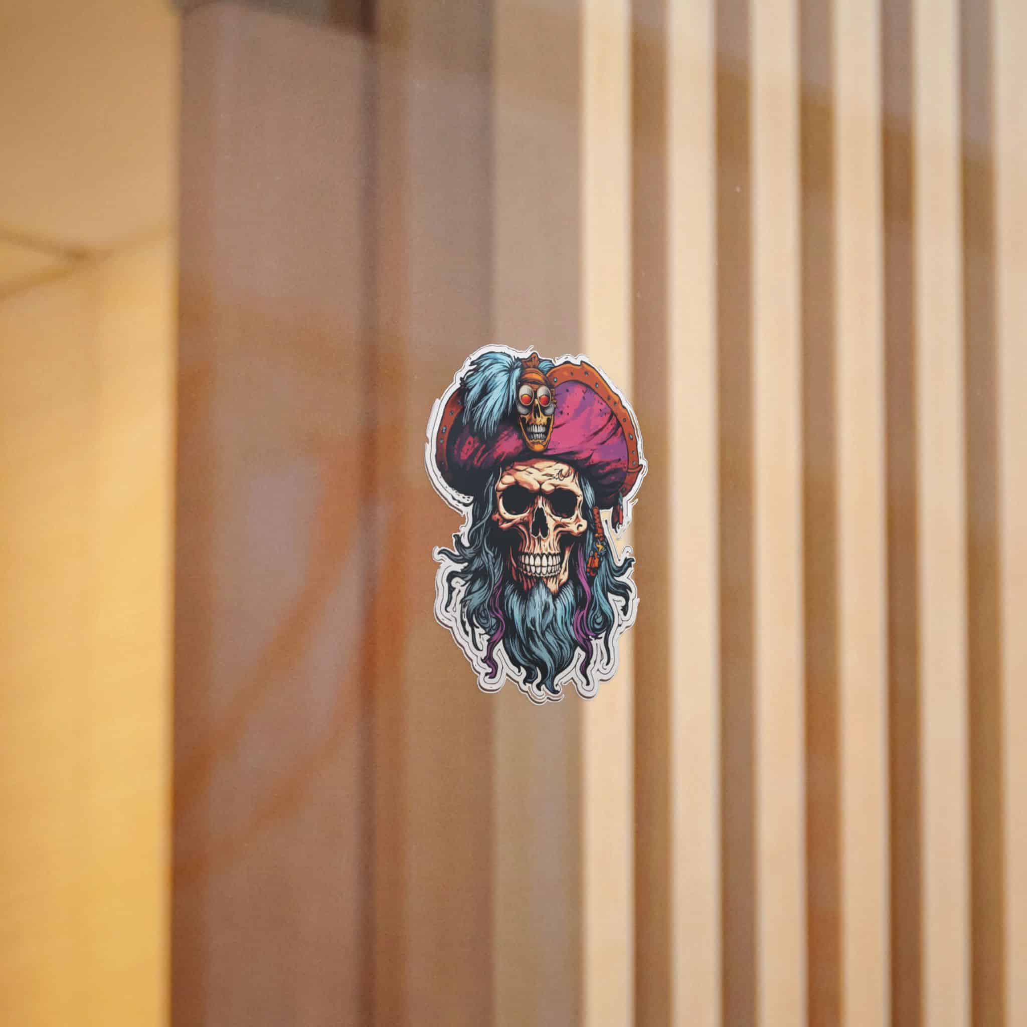 Skull Pirate Die Cut Stickers Dtf - Image 10