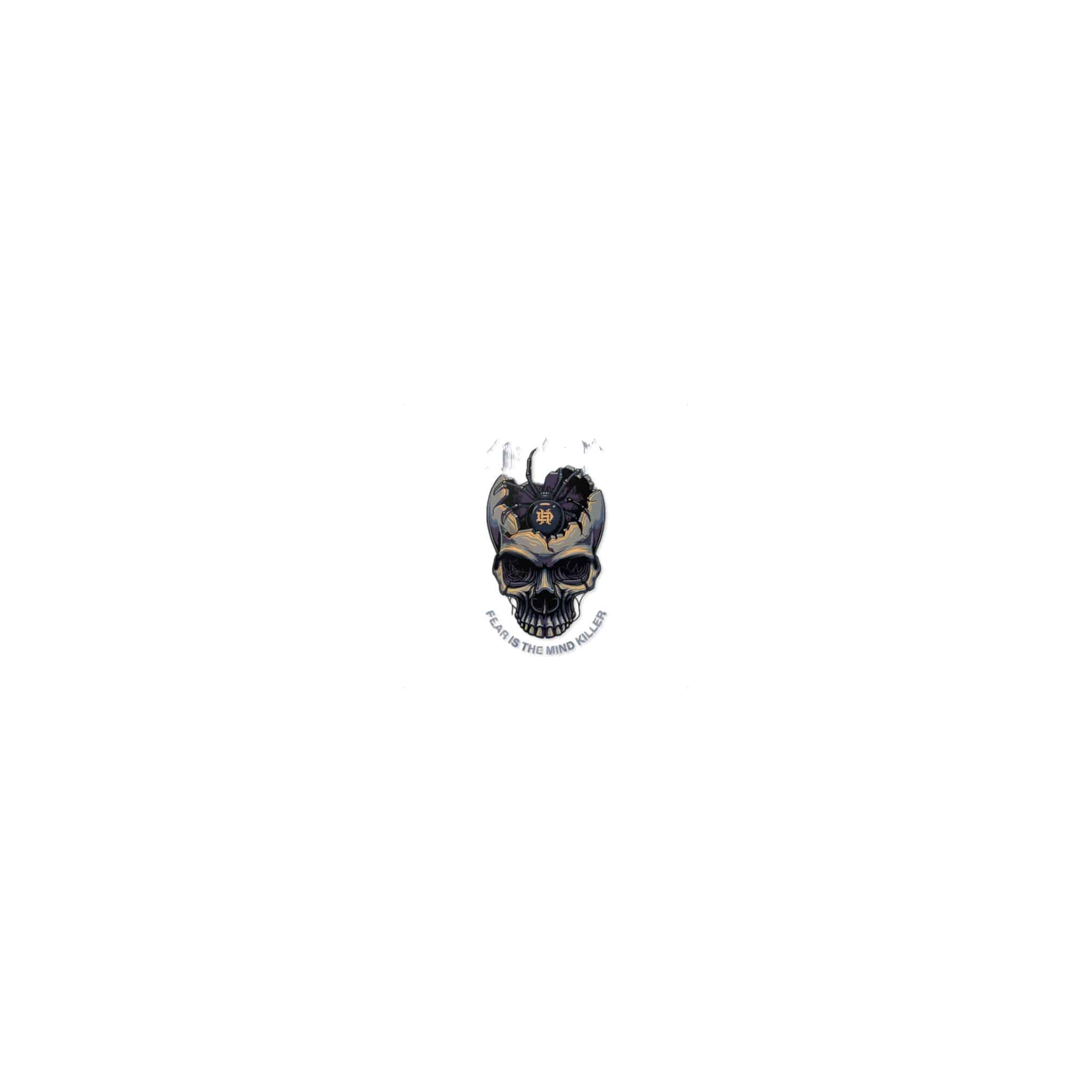 Skull Is Mind Is Mind Is Mind Is Dead Die Cut Stickers Dtf - Image 7