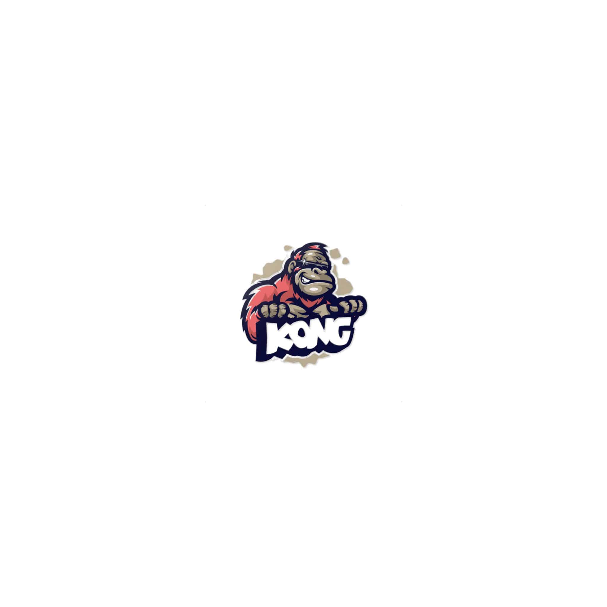 Kong Mascot Die Cut Stickers Dtf - Image 17