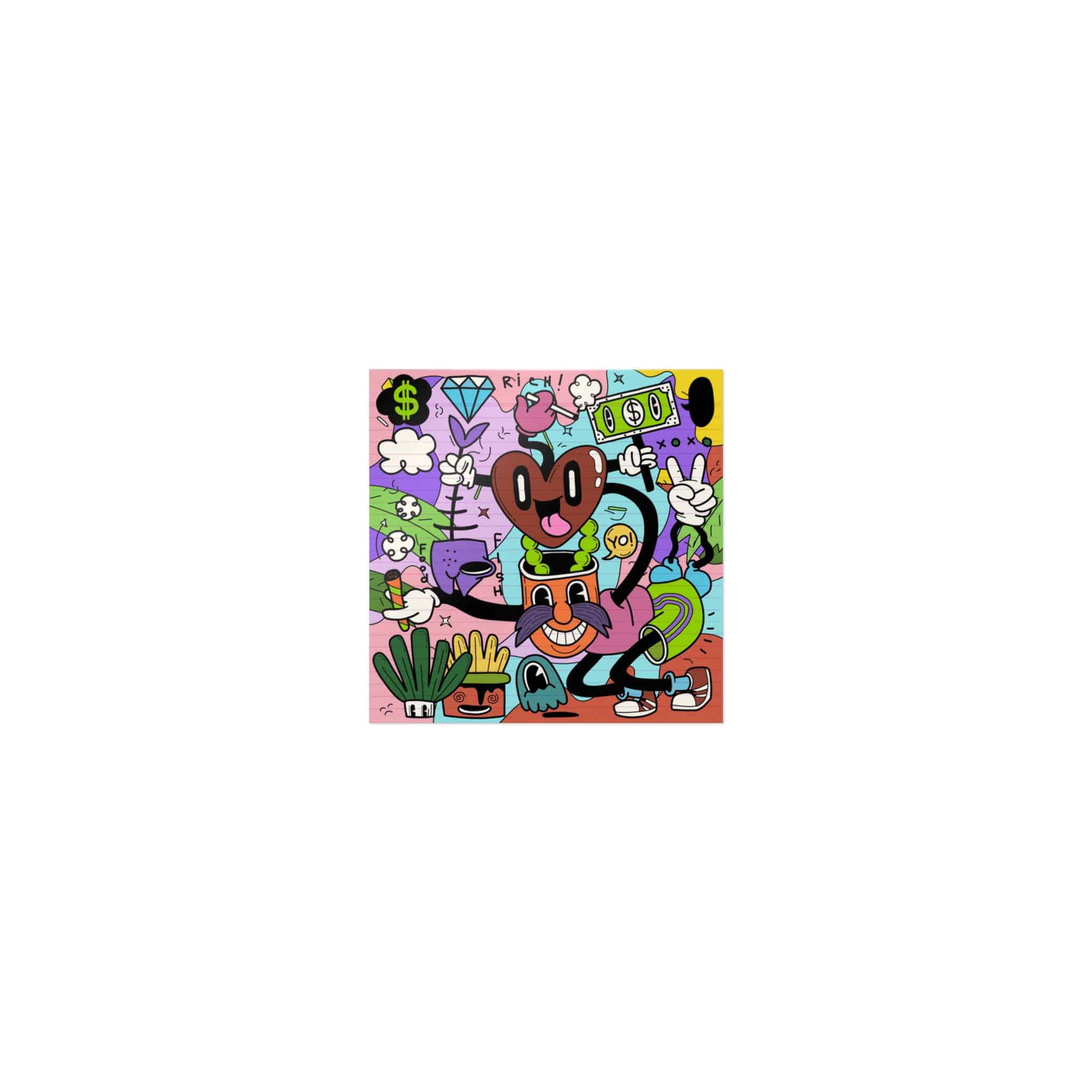 Funny Cute Comic Characters Die Cut Stickers Dtf - Image 17