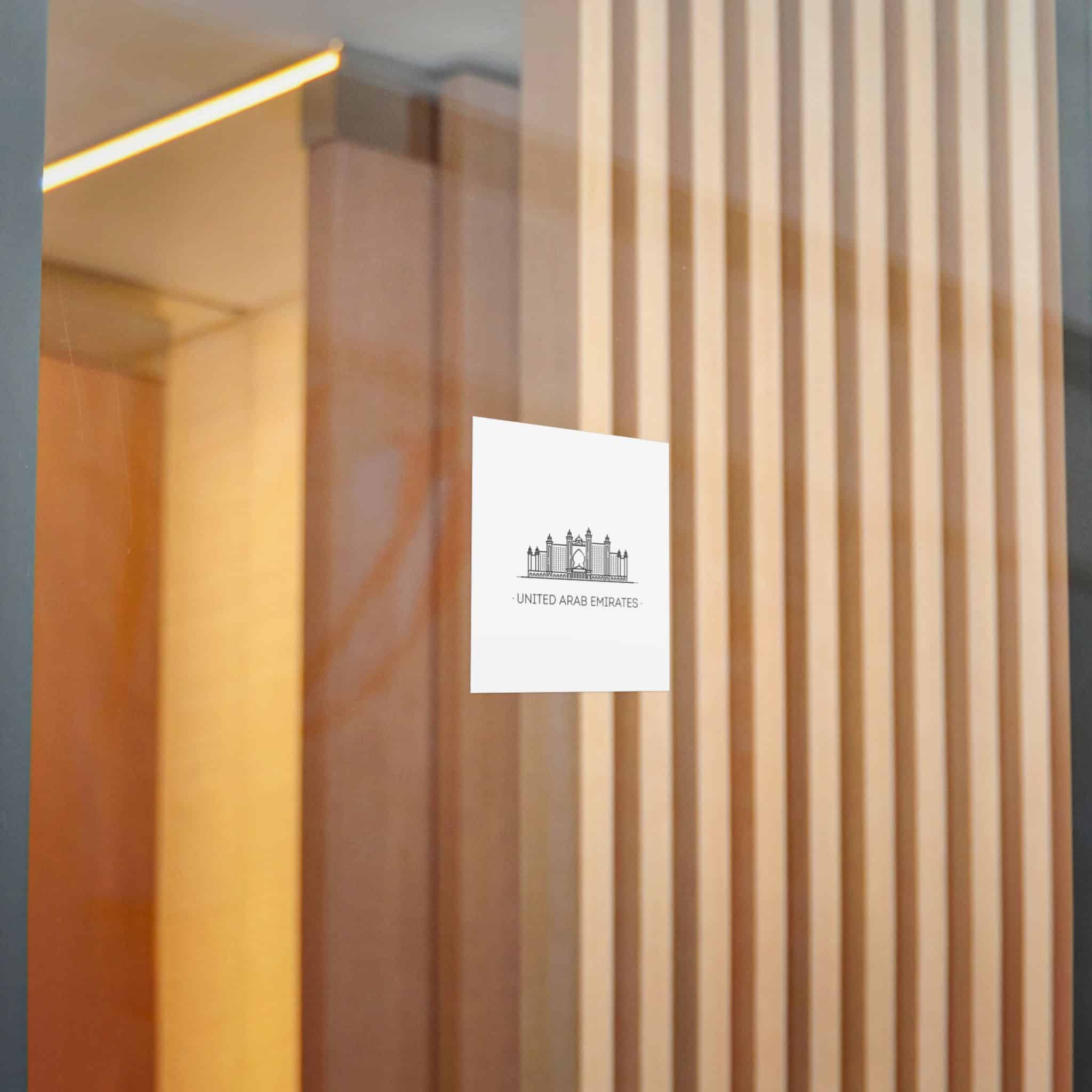 United Arab Emirates Die Cut Stickers Dtf - Image 18