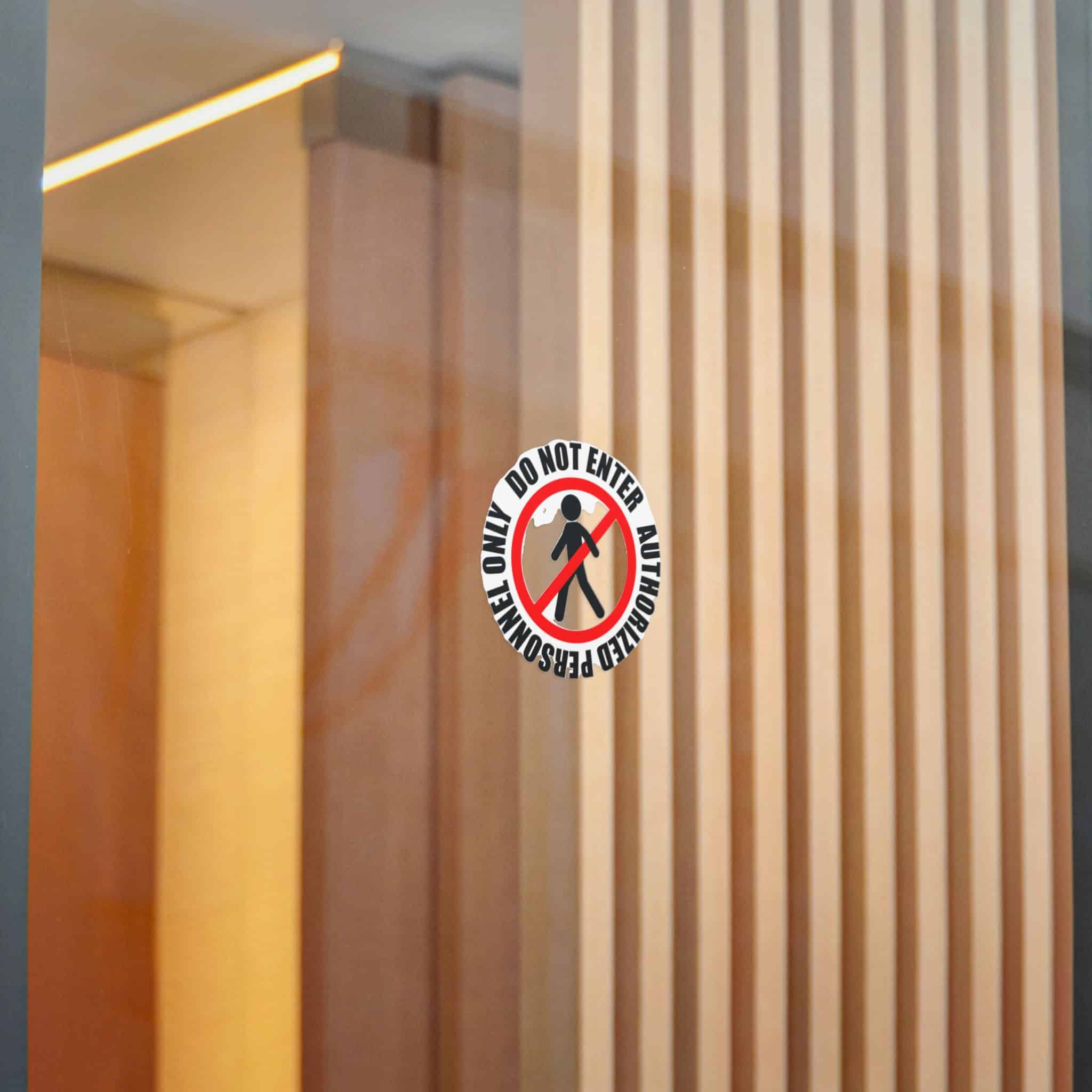 Authorized Personnel Die Cut Stickers Dtf - Image 18