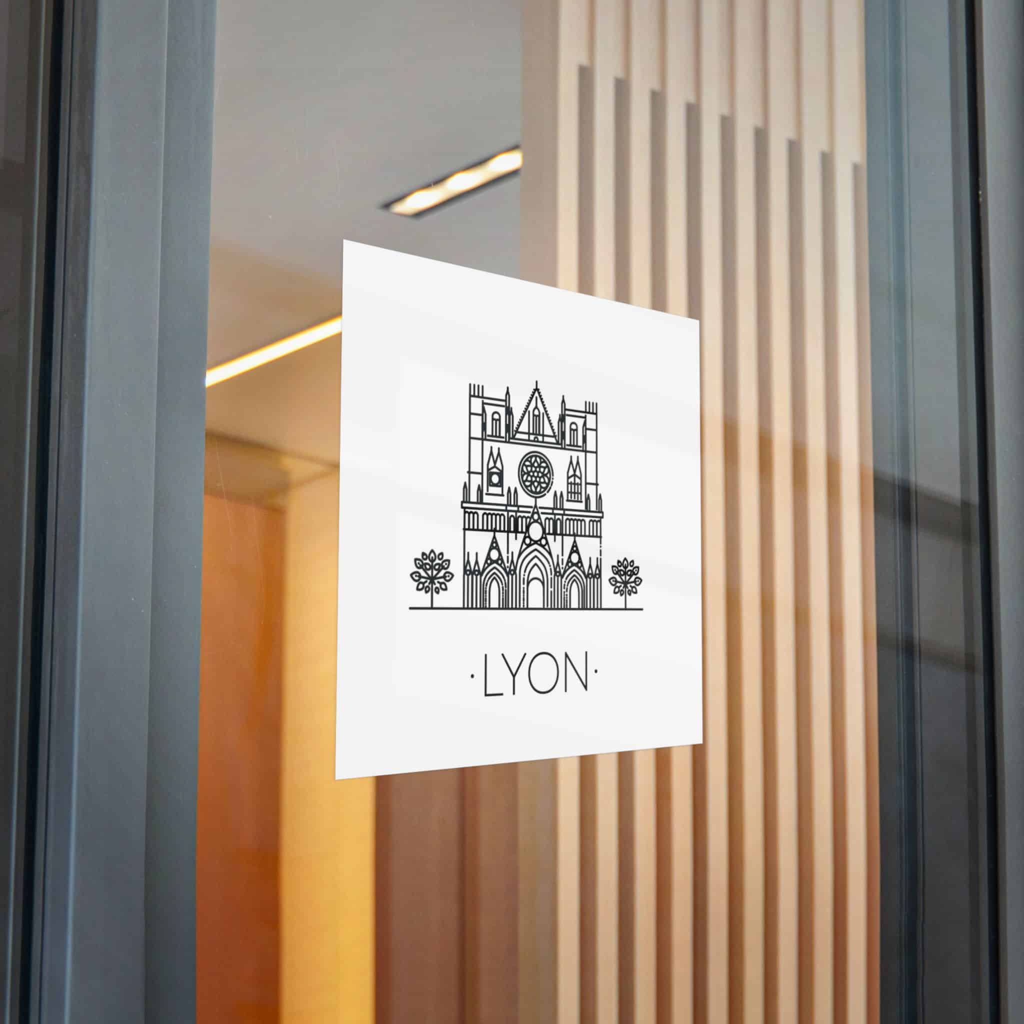 Lyon Die Cut Stickers Dtf - Image 28