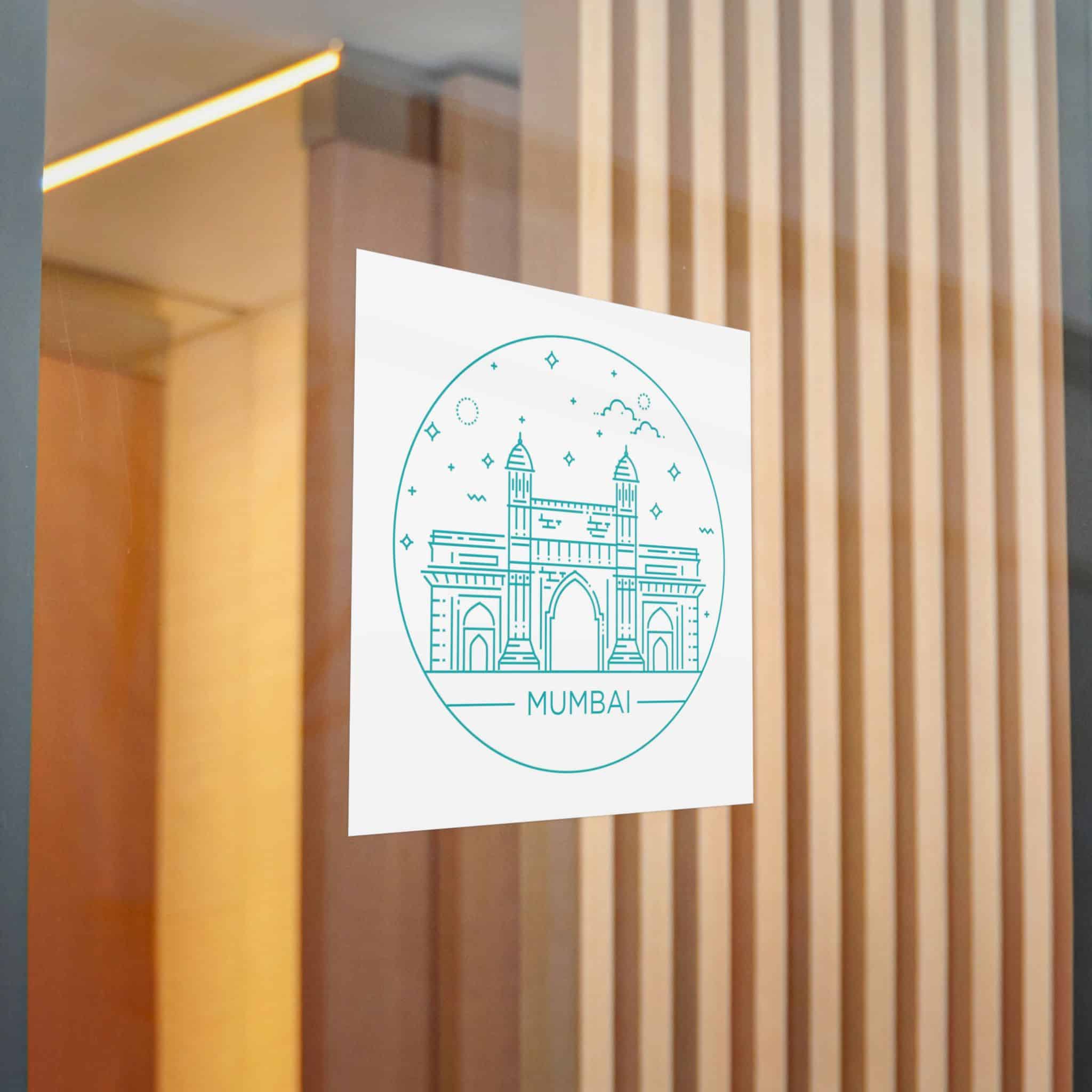 Mumbai Gateway Die Cut Stickers Dtf - Image 20
