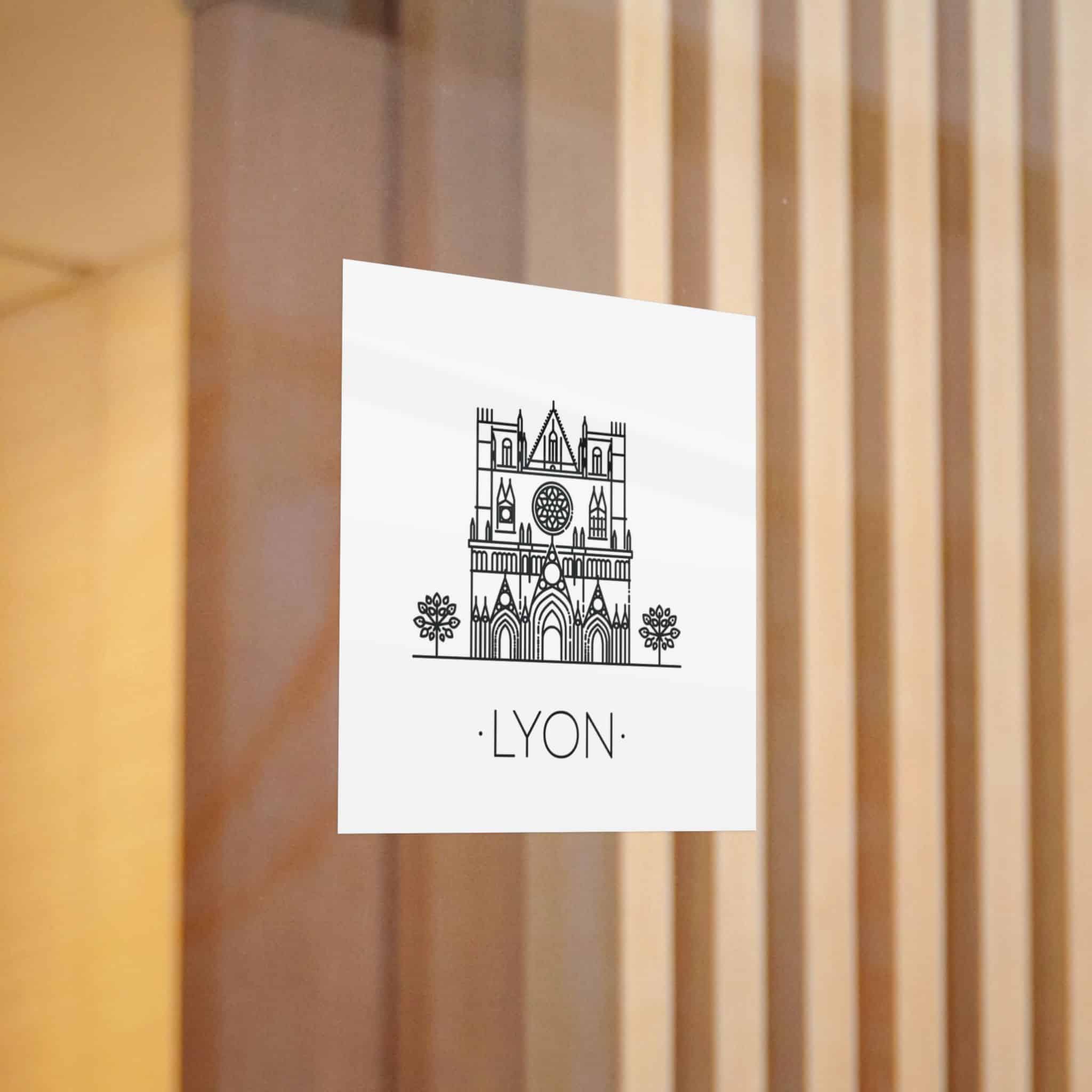 Lyon Die Cut Stickers Dtf - Image 6