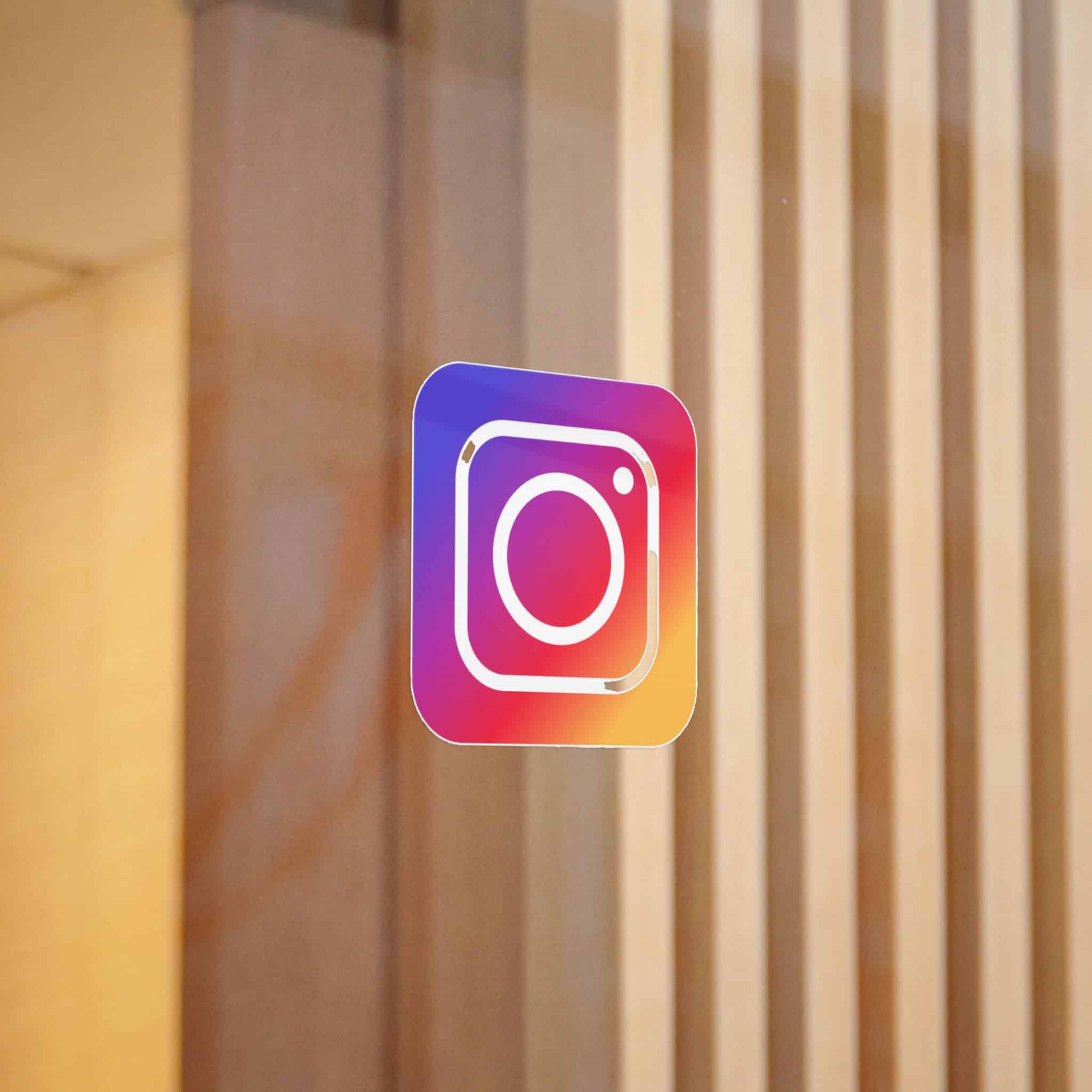 Instagram Icon Die Cut Stickers Dtf - Image 6