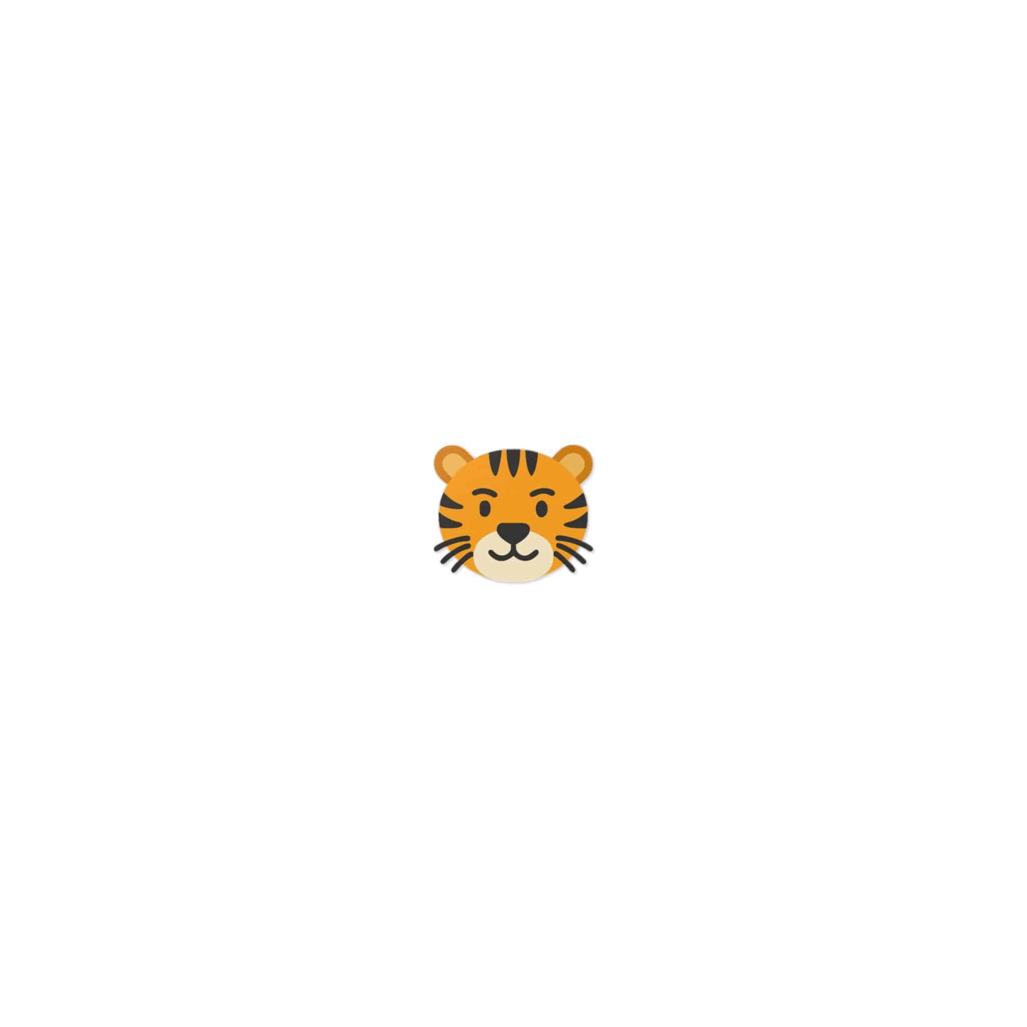 Tiger Die Cut Stickers Dtf - Image 7