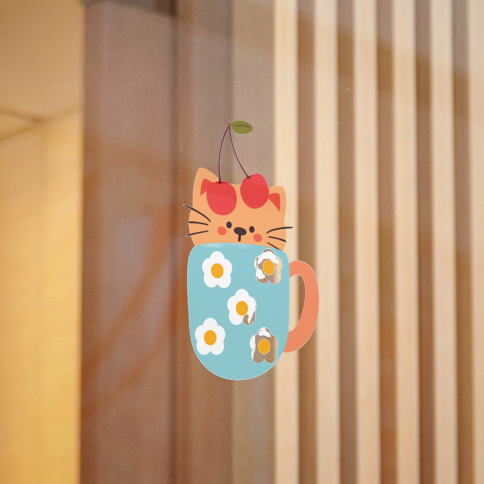Cute Cartoon Art Nursery Room Decor(1) Die Cut Stickers Dtf - Image 12