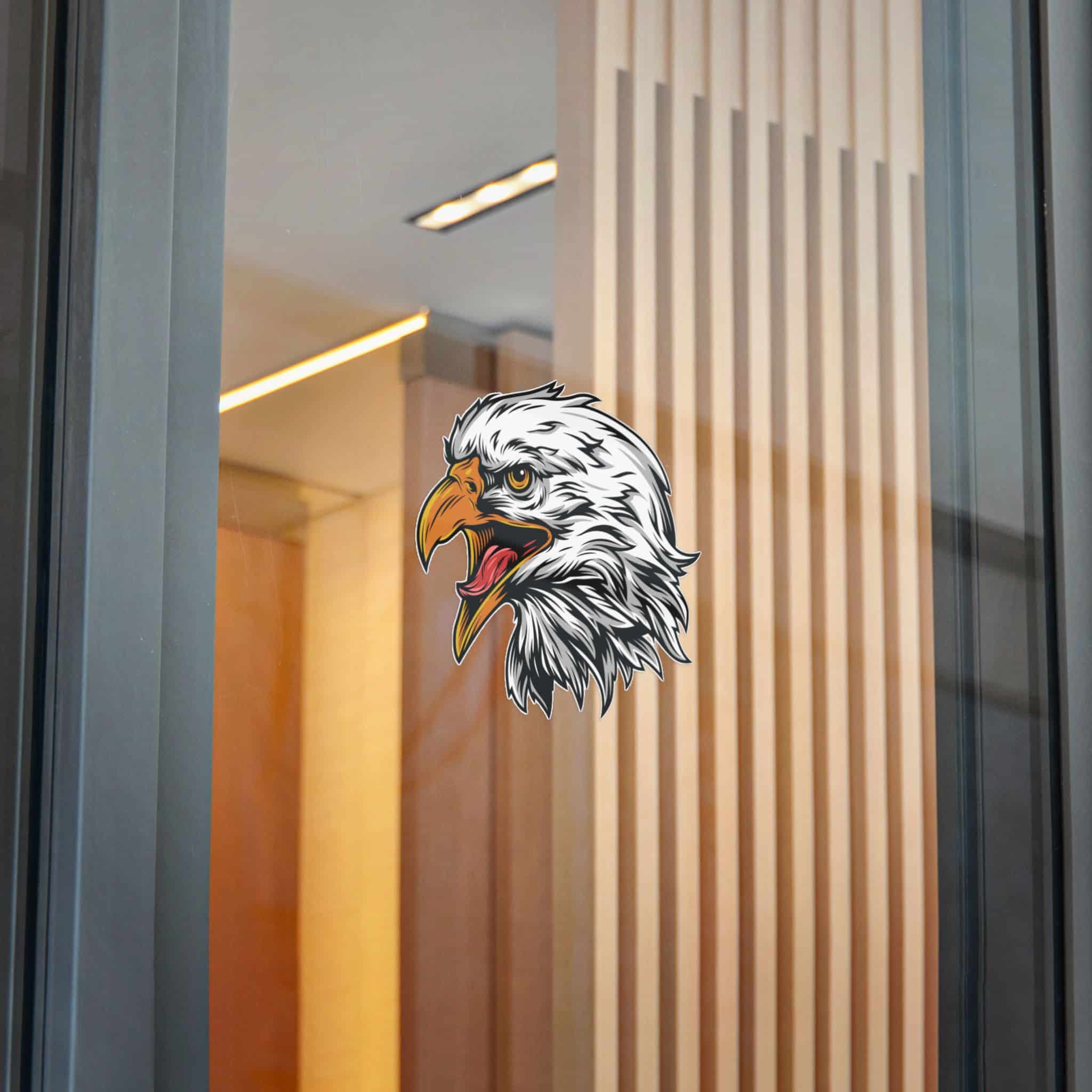 Vintage Eagle Head Mascot Die Cut Stickers Dtf - Image 26