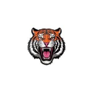 Tiger T Shirt Design Copia Die Cut Stickers Dtf