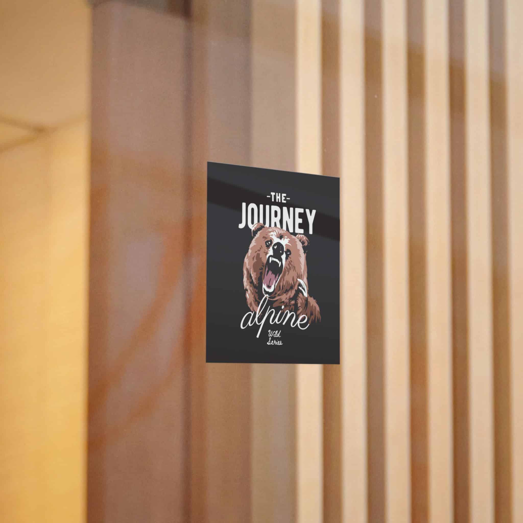 The Journey Alpine Die Cut Stickers Dtf - Image 10