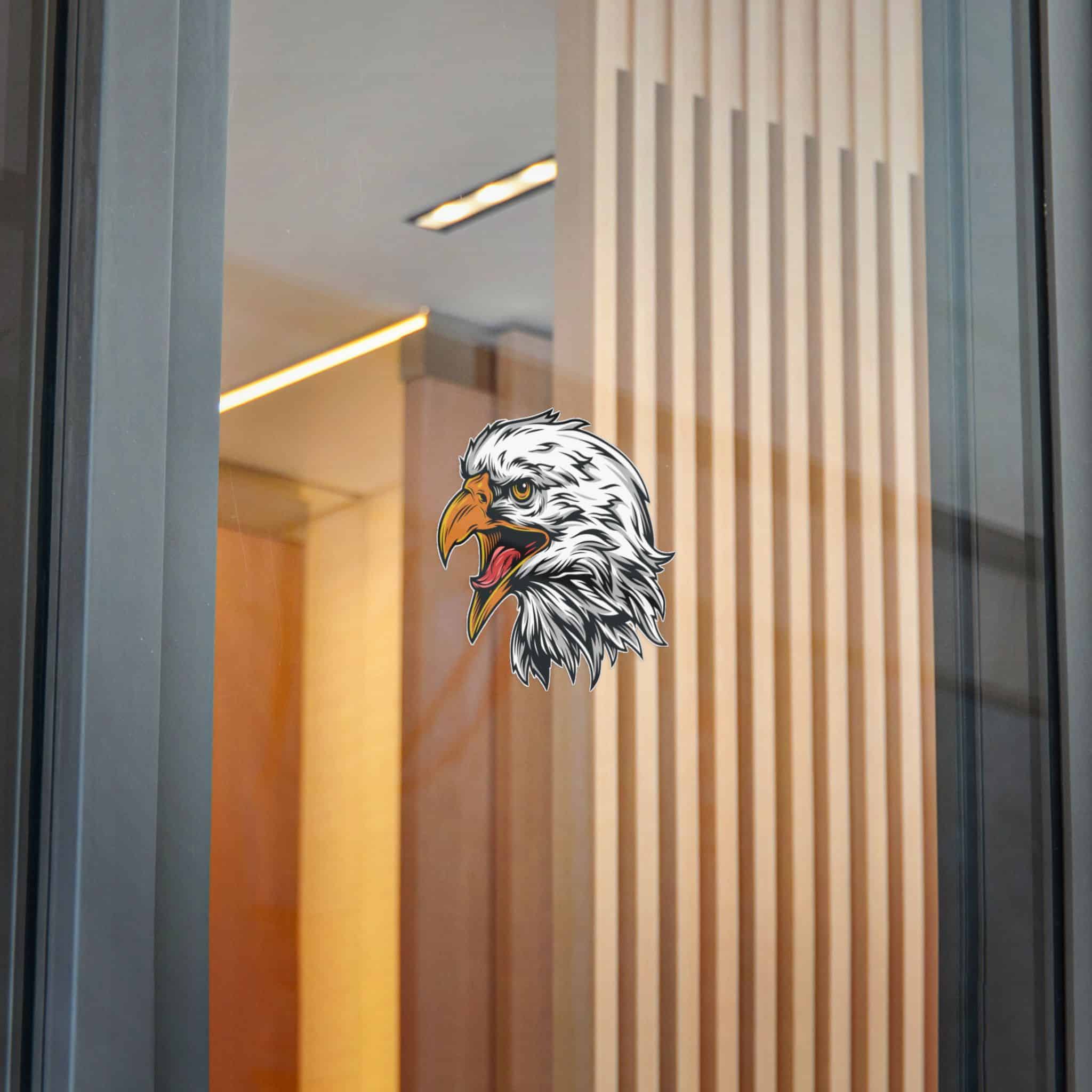 Vintage Eagle Head Mascot Die Cut Stickers Dtf - Image 24