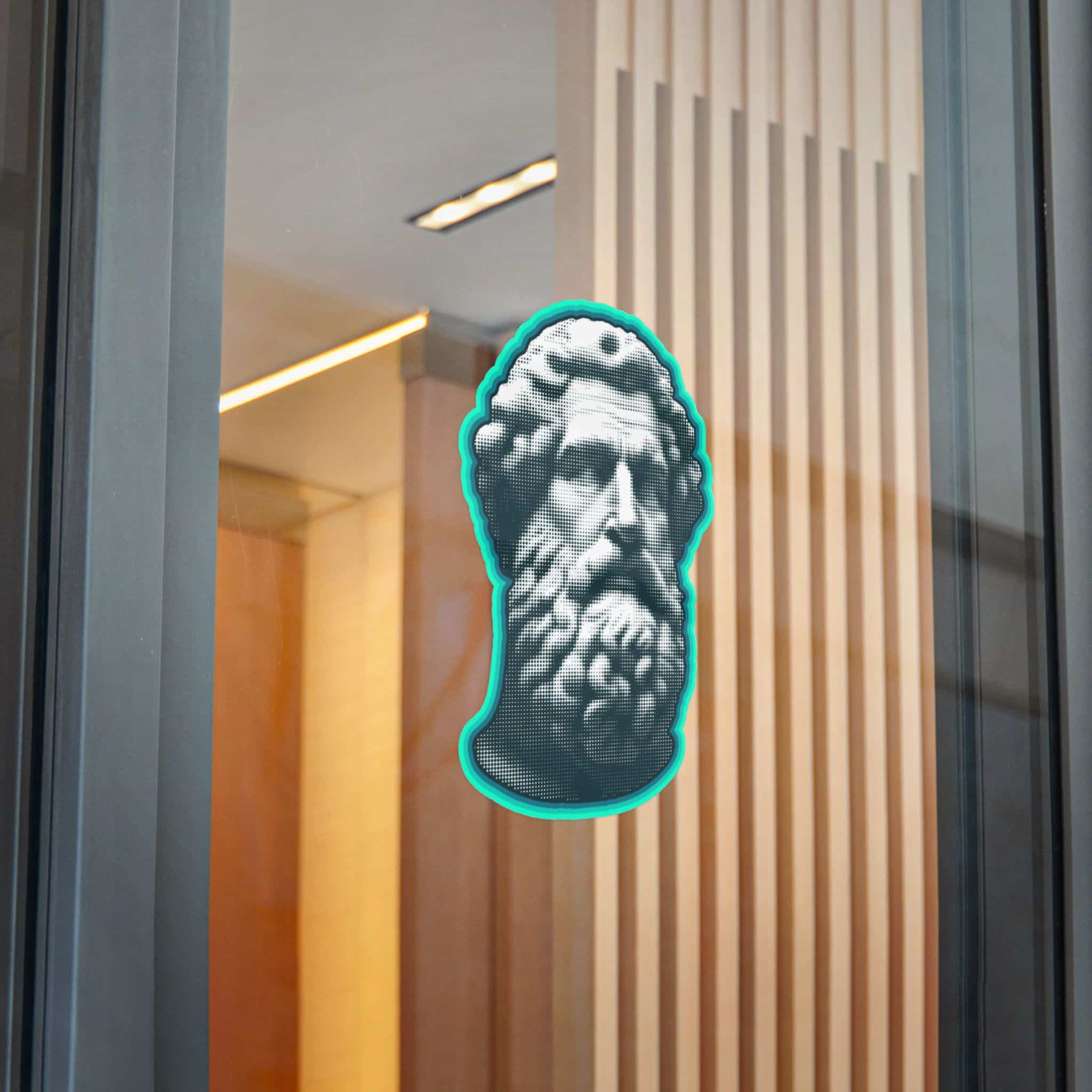 Halftone Vector Greece Modern Face Statue With Contemporary Pop Art Style Copia Die Cut Stickers Dtf - Image 30