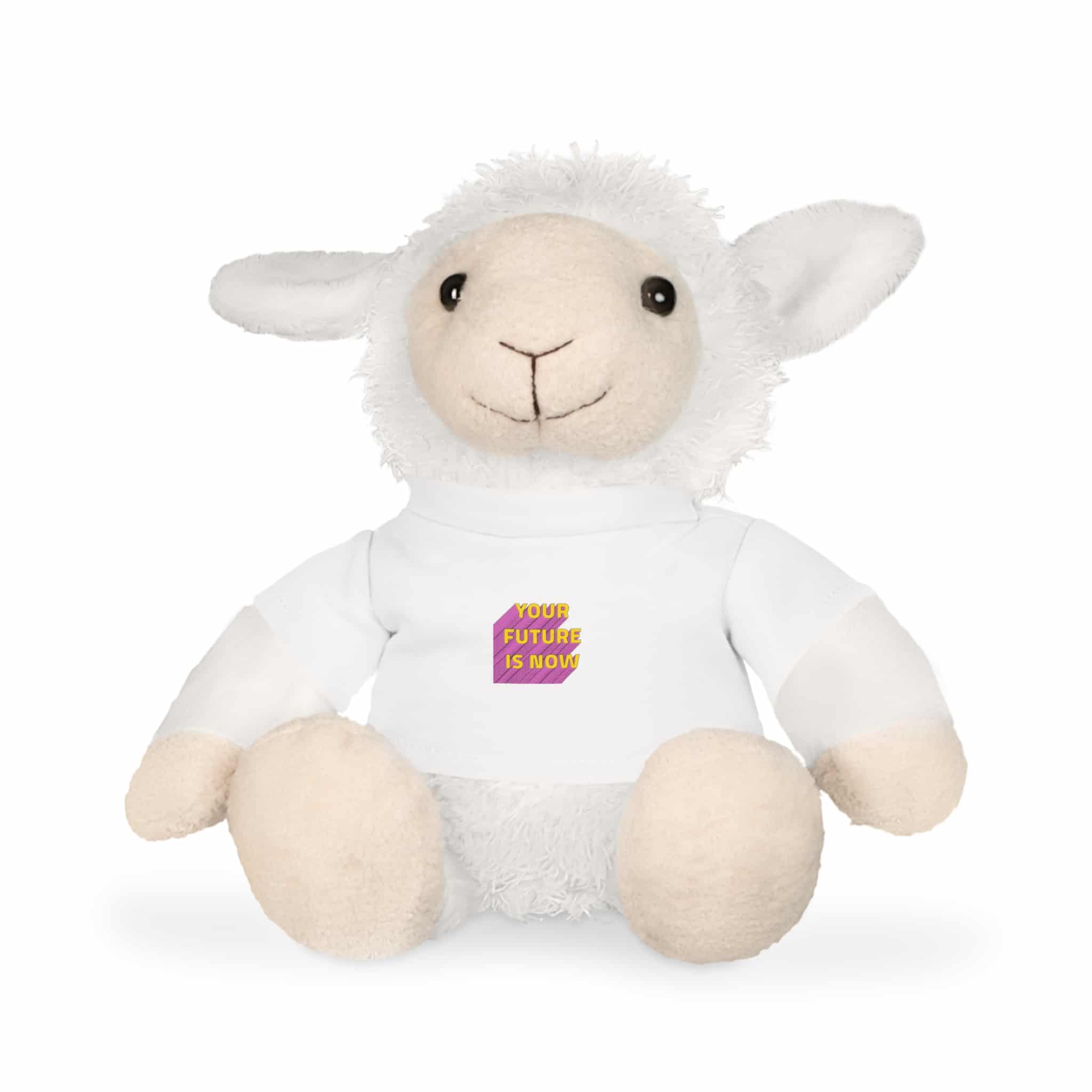 Your Future Is Now Layered Text Png Typography Retro Word Plush Toy With T Shirt - Image 10