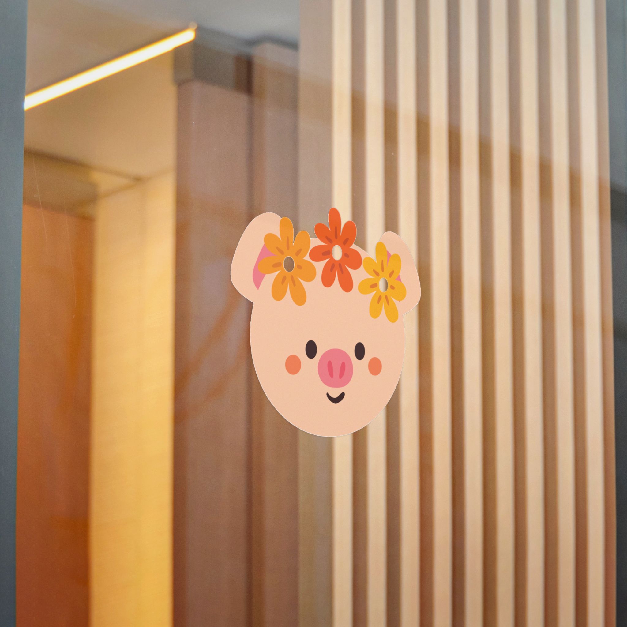 Cute Cartoon Art Nursery Room Decor(5) Die Cut Stickers Dtf - Image 22