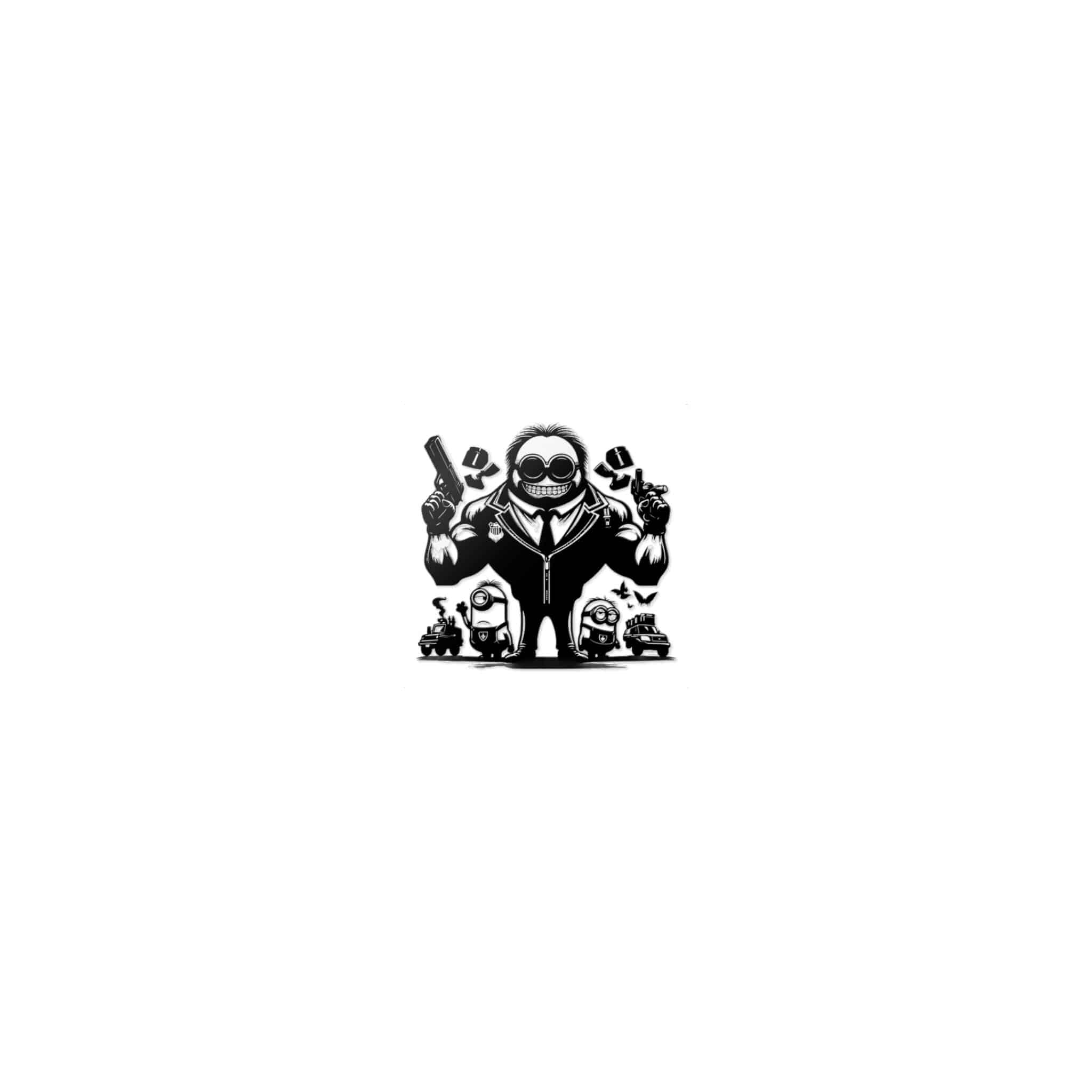 Silhouettes Despicable Me Vector Die Cut Stickers Dtf - Image 7