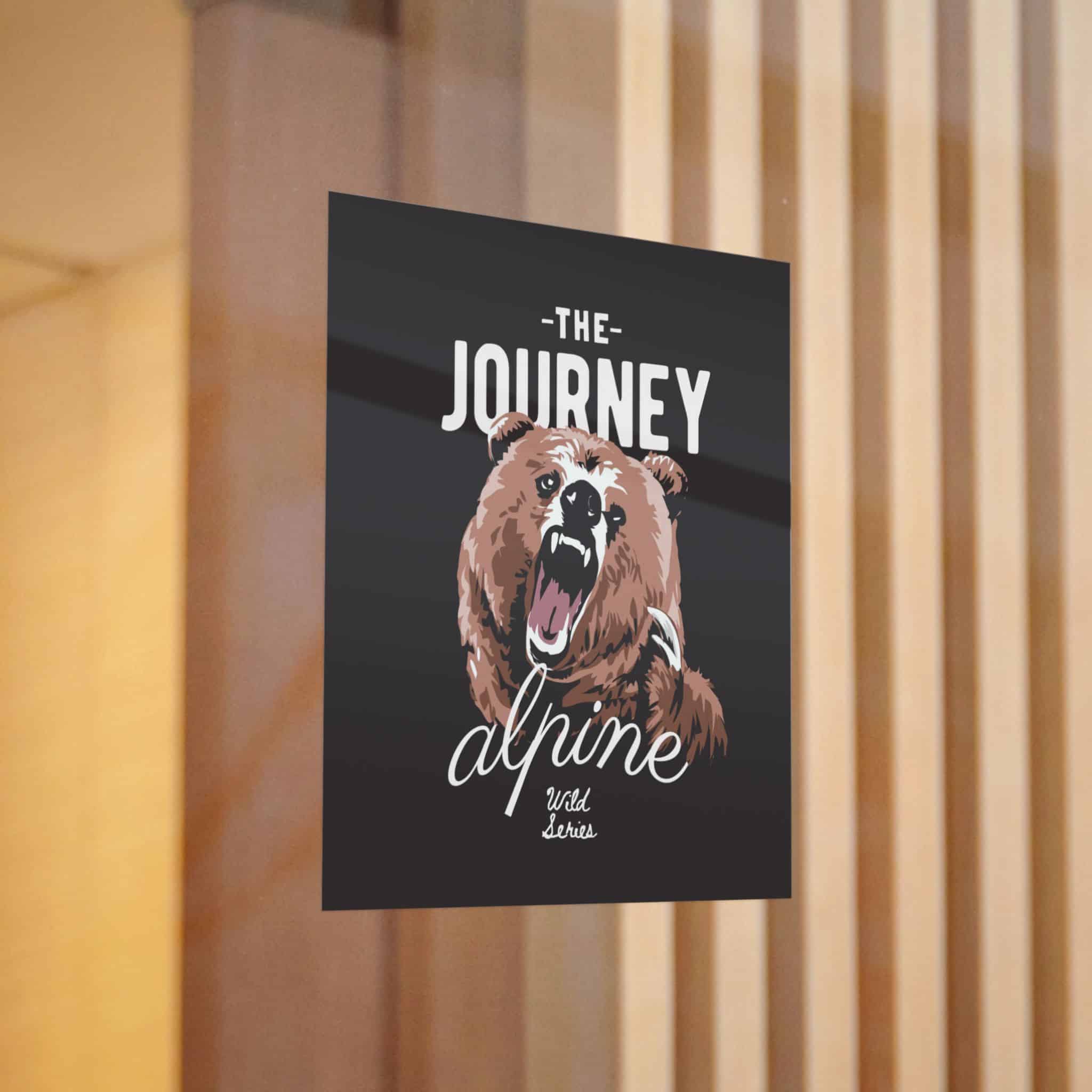 The Journey Alpine Die Cut Stickers Dtf - Image 12
