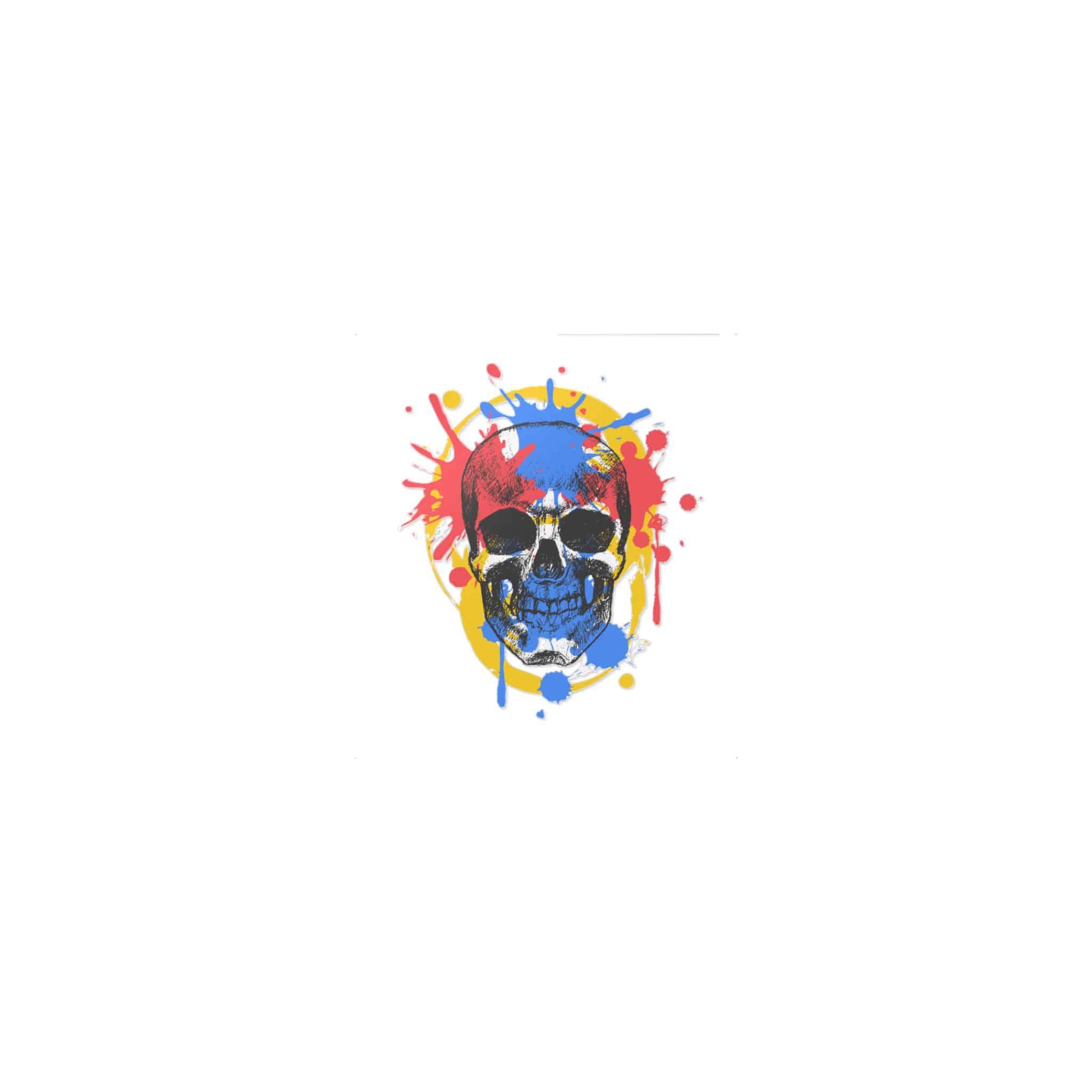 Hand Drawn Skull Die Cut Stickers Dtf - Image 9