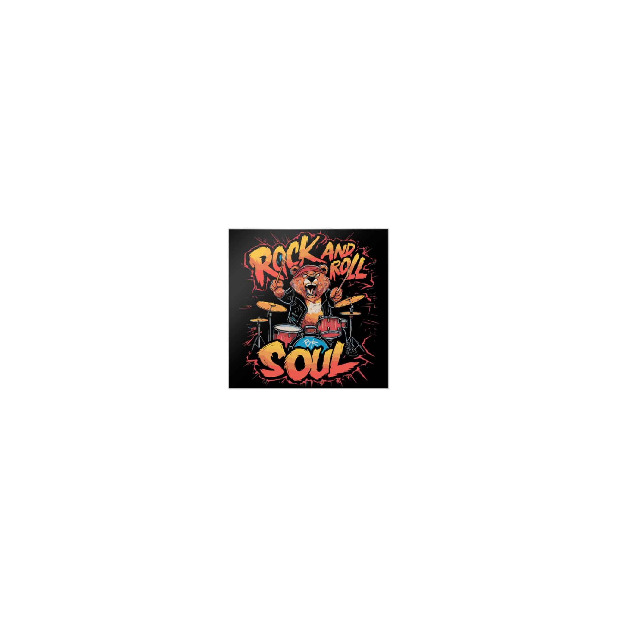 Rock and Roll Soul Die Cut Stickers Dtf - Image 7
