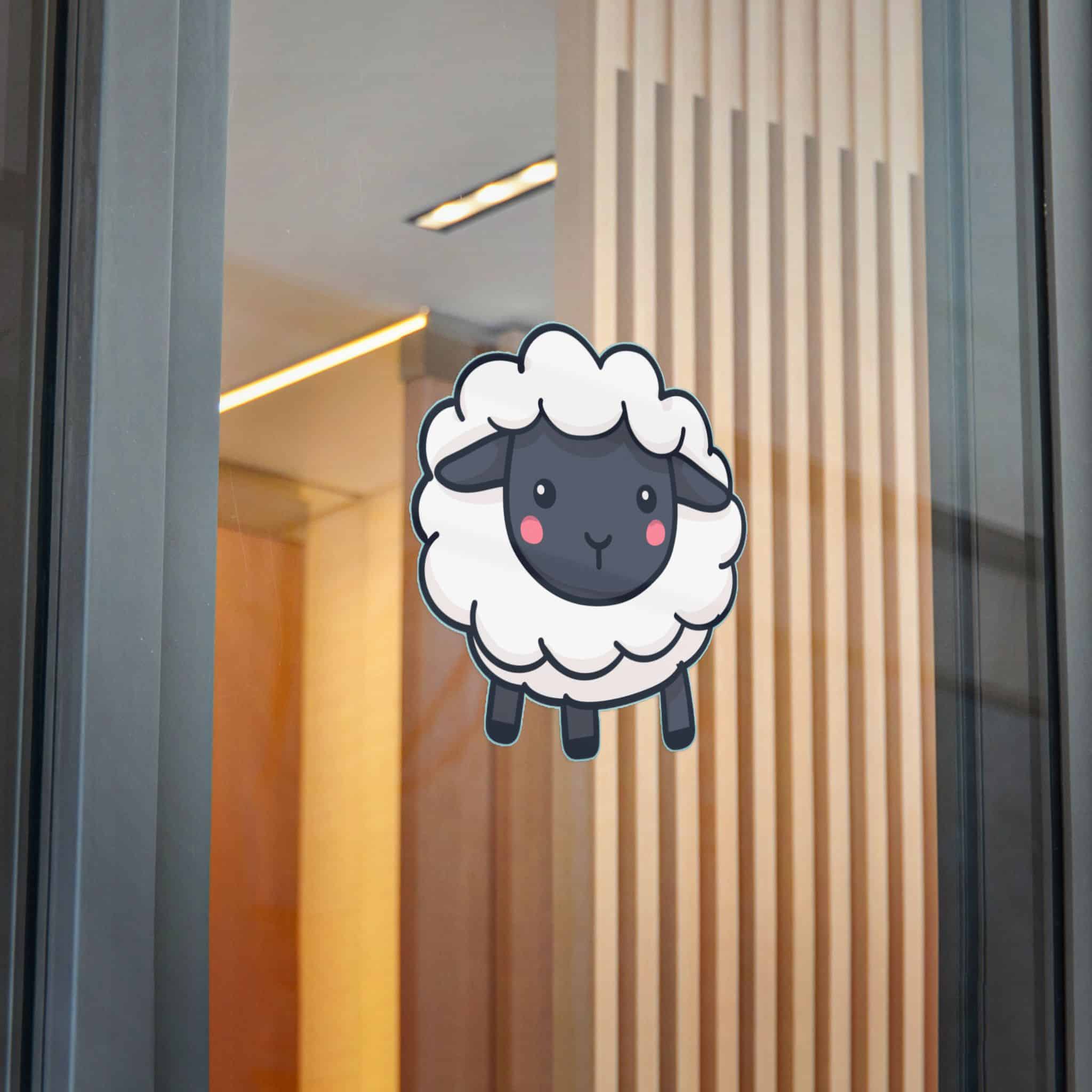 Sheep Vector Cute (1) Die Cut Stickers Dtf - Image 30