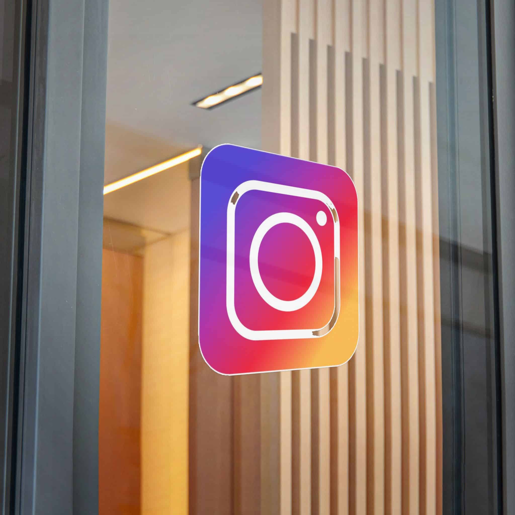 Instagram Icon Die Cut Stickers Dtf - Image 32