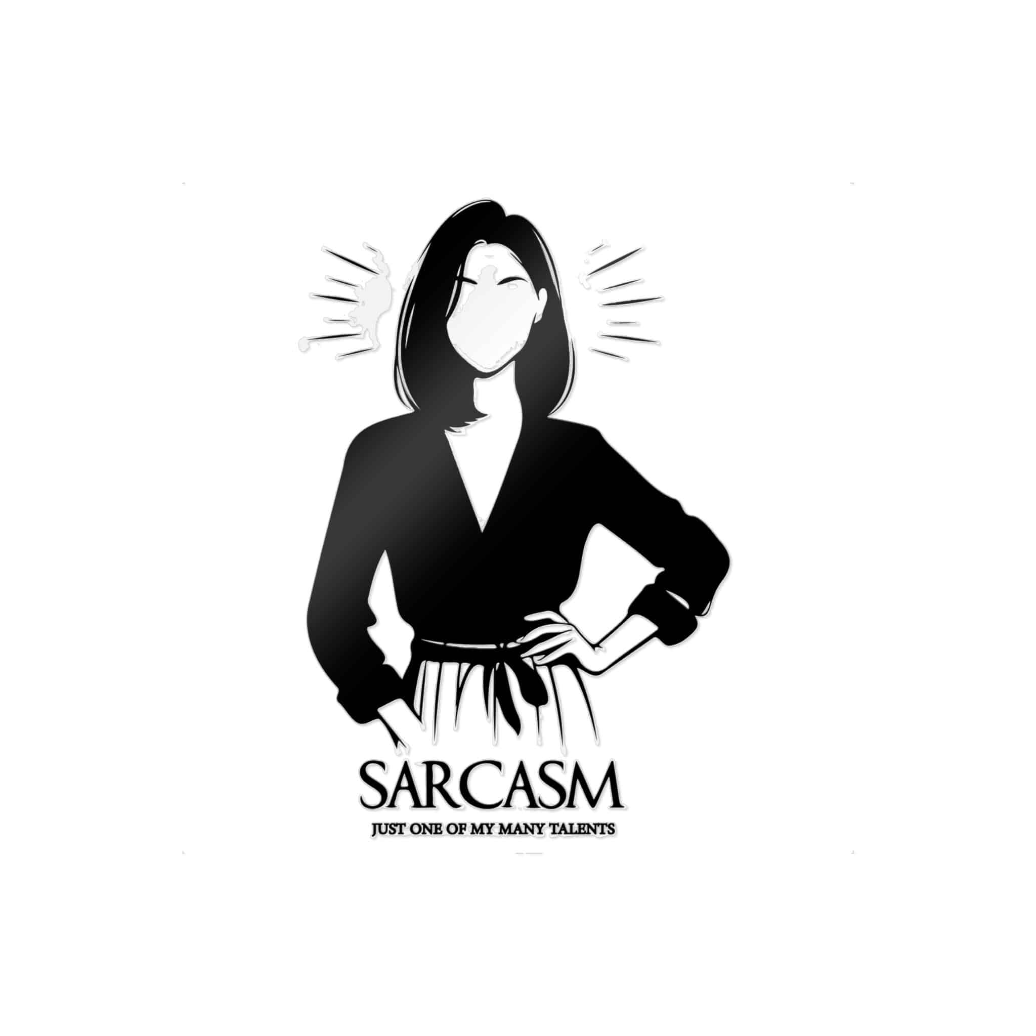 Sarcasm Die Cut Stickers Dtf - Image 31