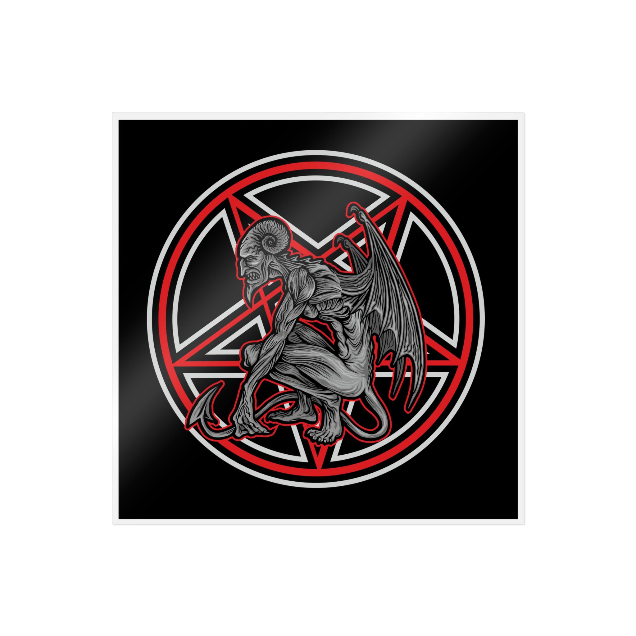Demon 02 Die Cut Stickers Dtf - Image 15