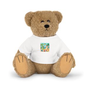 Adorable Beach Animals Enjoying Summer Fun Cute Cartoon (15) Plush Toy With T Shirt