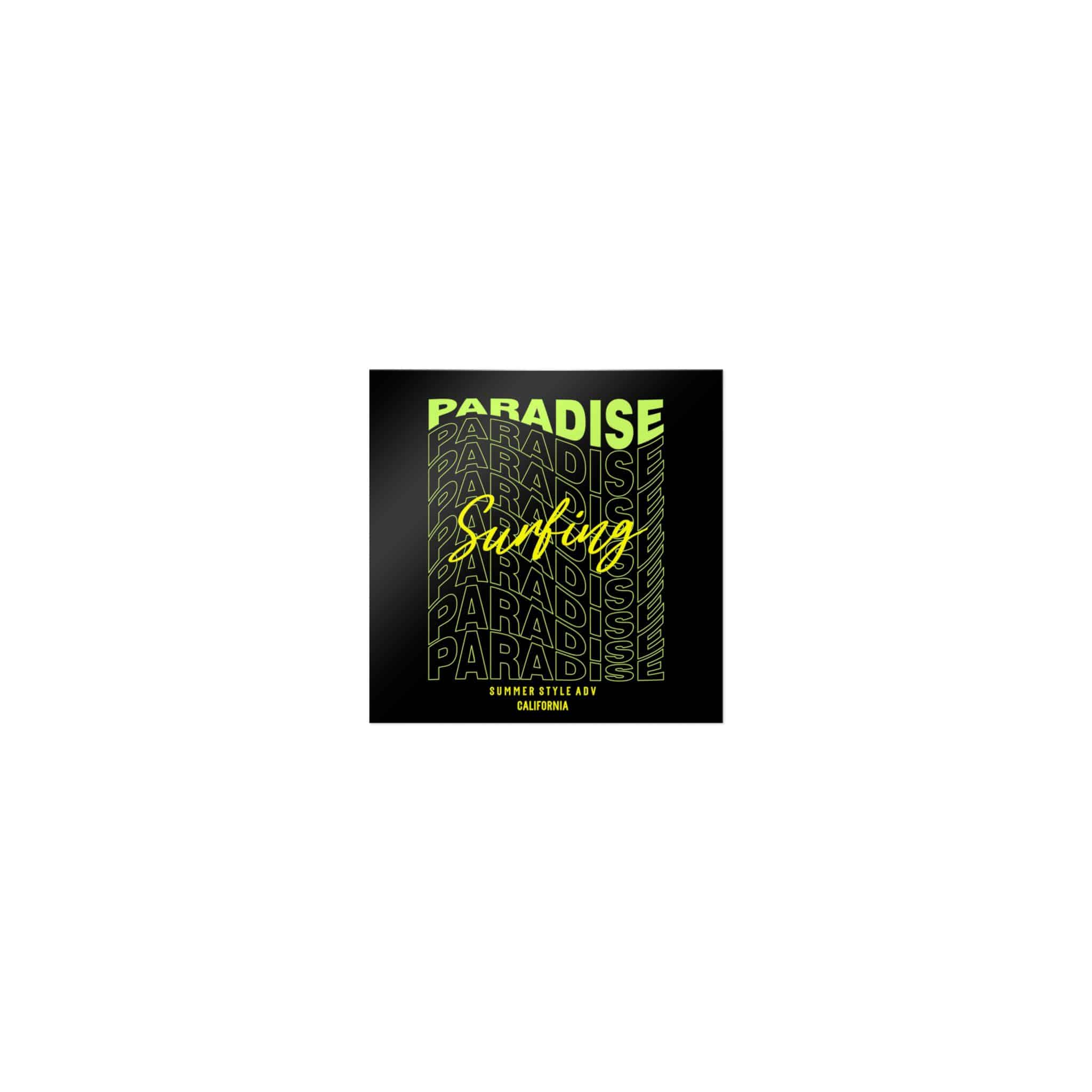 Paradise Surfing Die Cut Stickers Dtf - Image 17