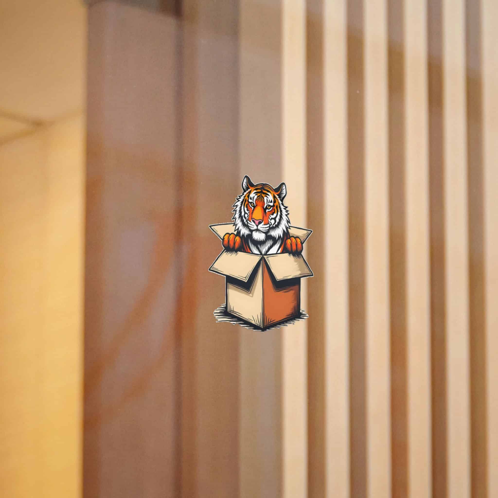 Tiger 2 Die Cut Stickers Dtf - Image 10