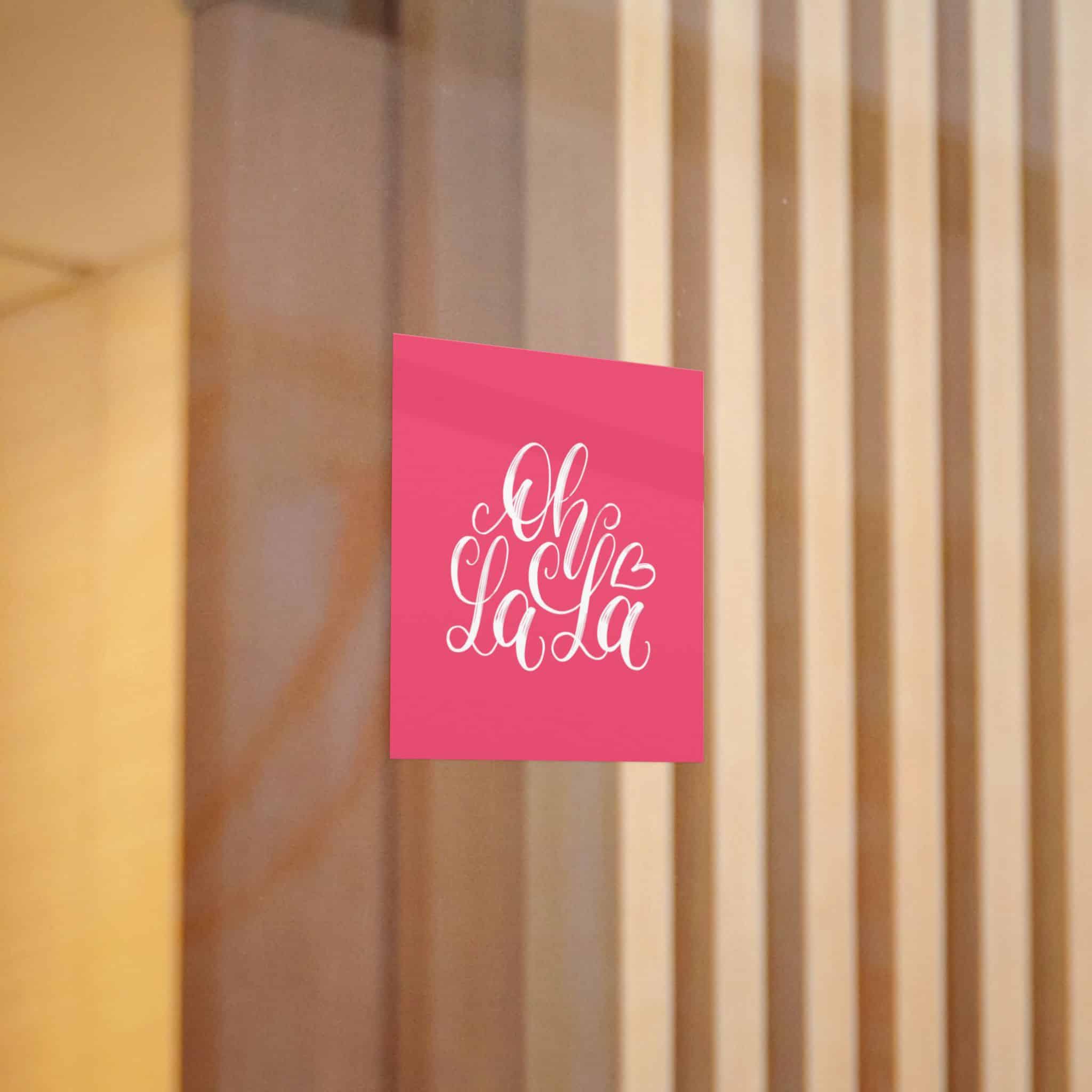 Oh La La Die Cut Stickers Dtf - Image 4