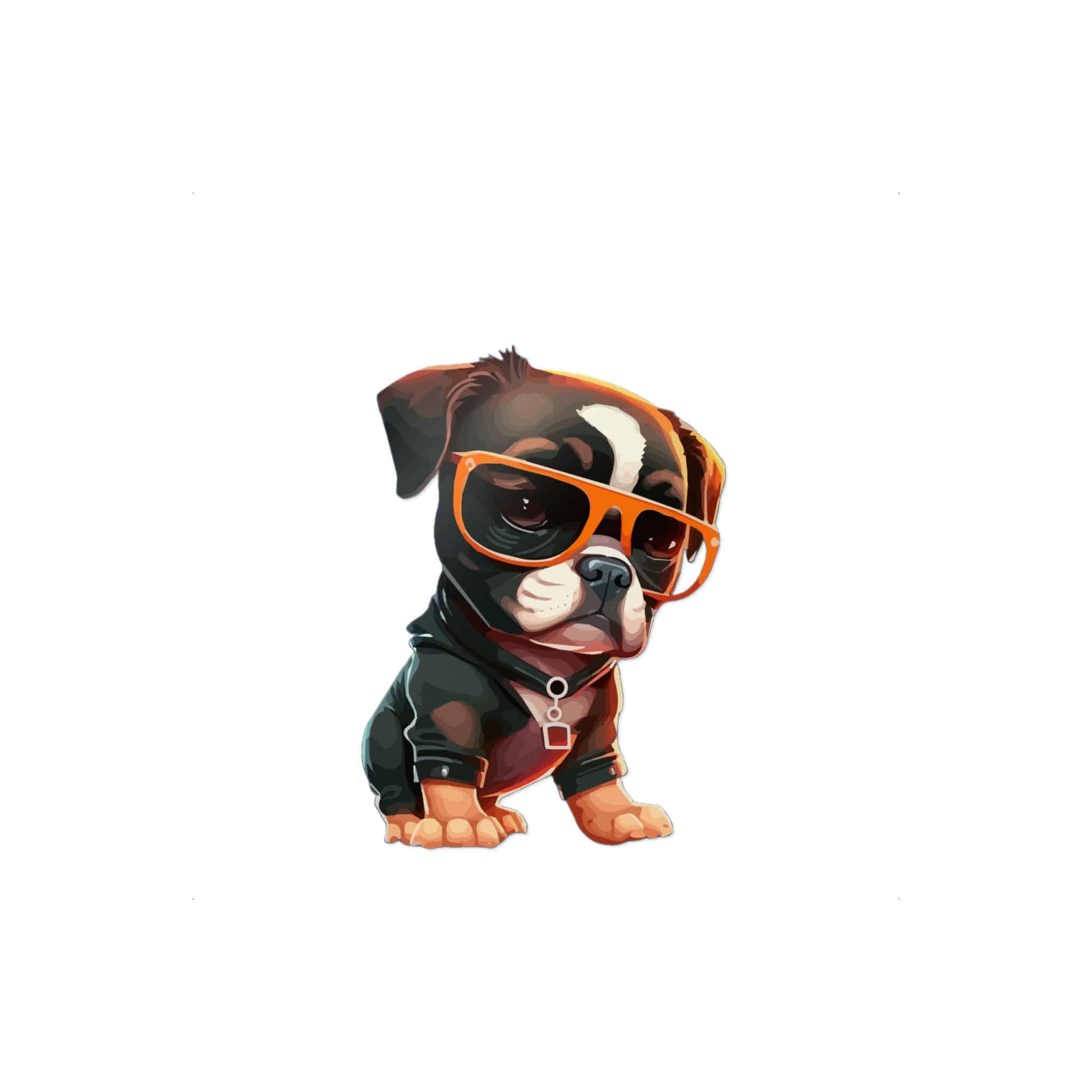 Puppy Good Boy Die Cut Stickers Dtf - Image 19