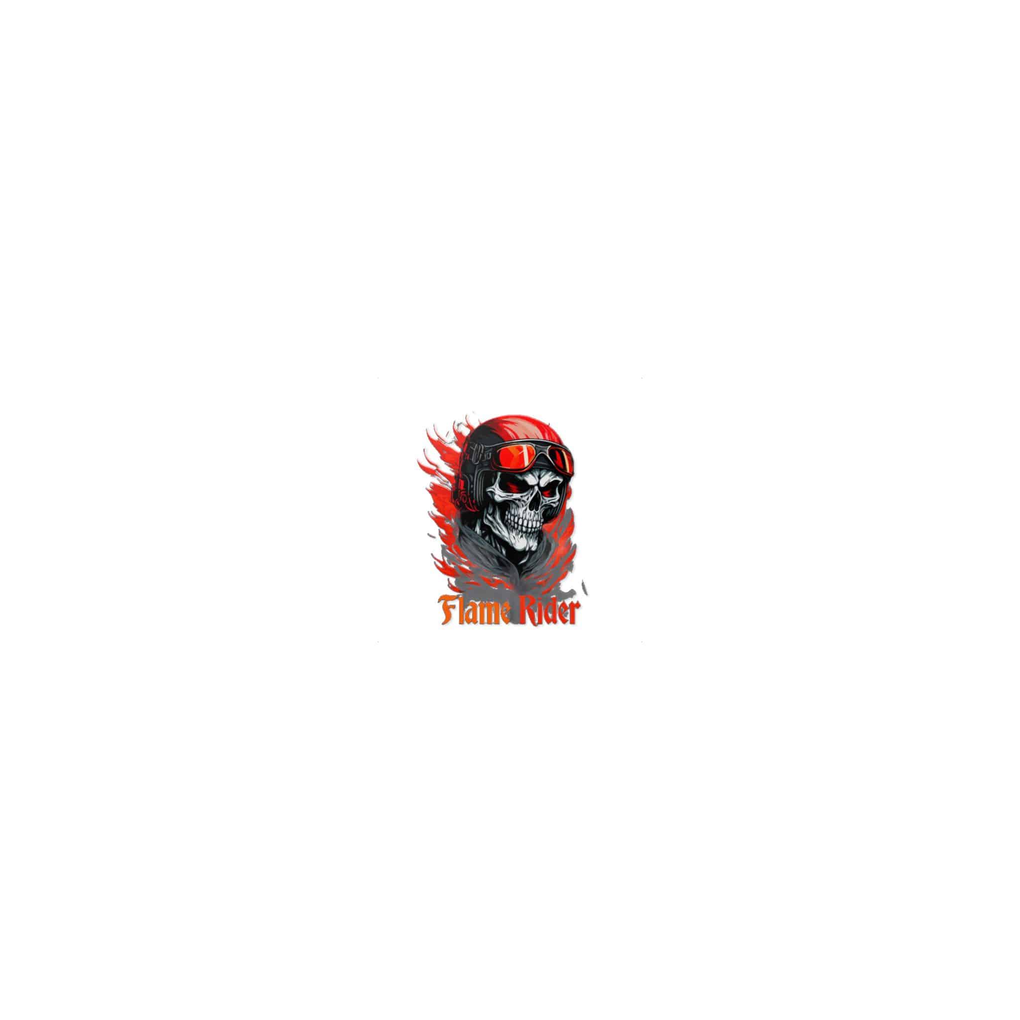 Flame Rider Die Cut Stickers Dtf - Image 7