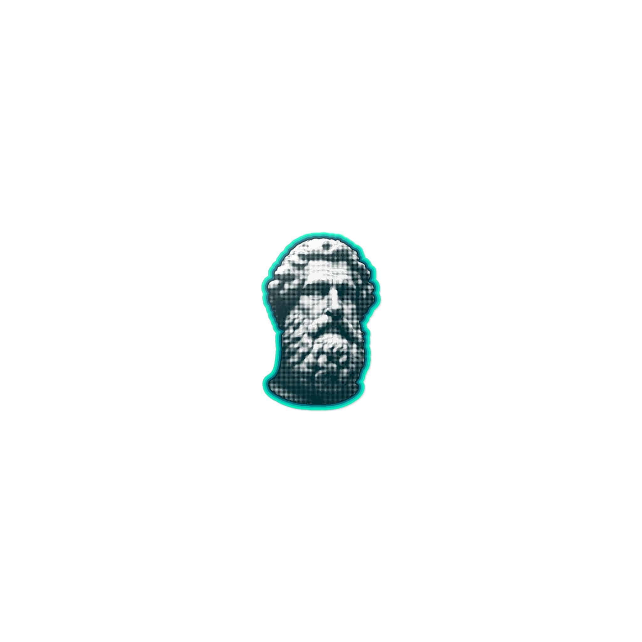 Halftone Vector Greece Modern Face Statue With Contemporary Pop Art Style Copia Die Cut Stickers Dtf - Image 17