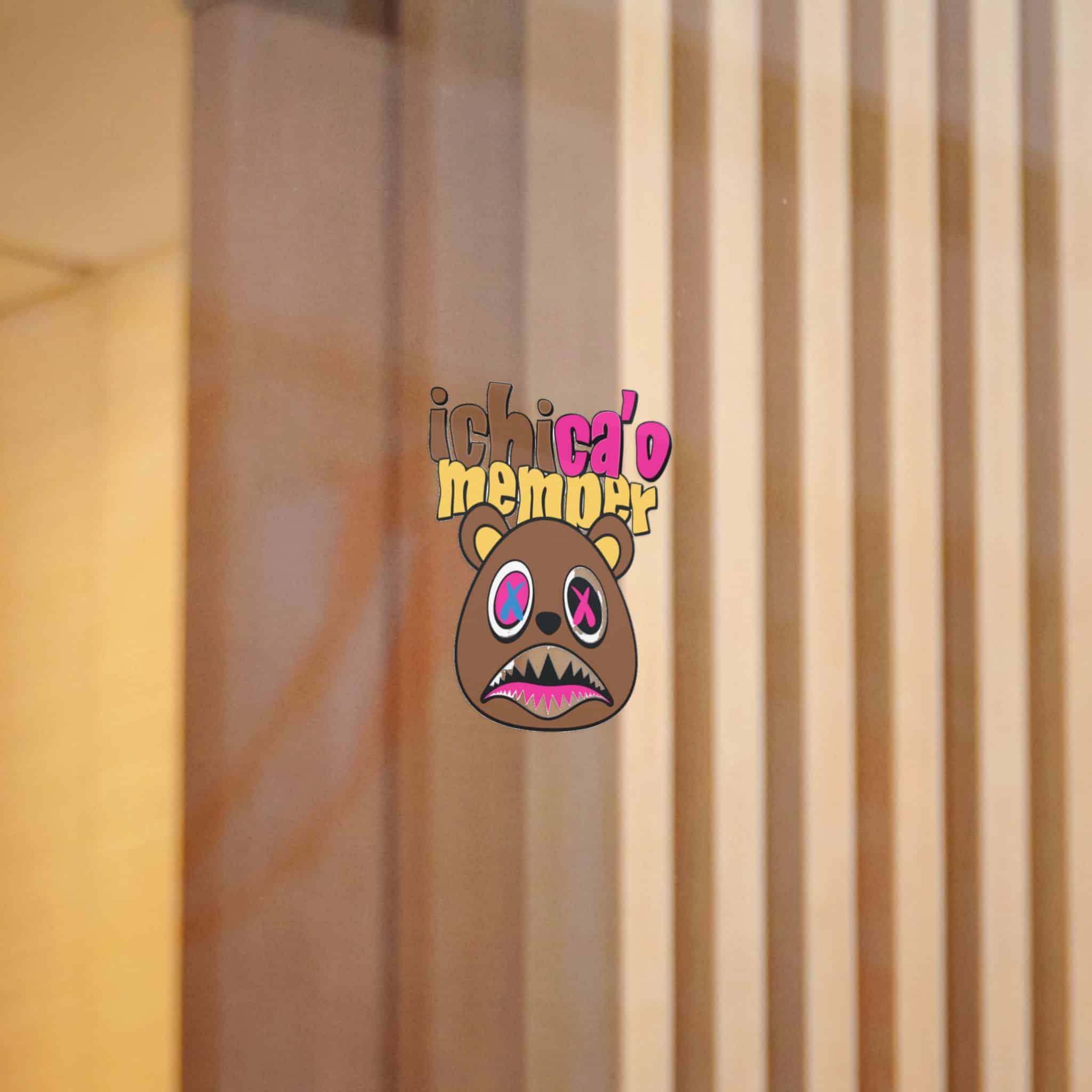 Ichicao Meme Bear Die Cut Stickers Dtf - Image 4