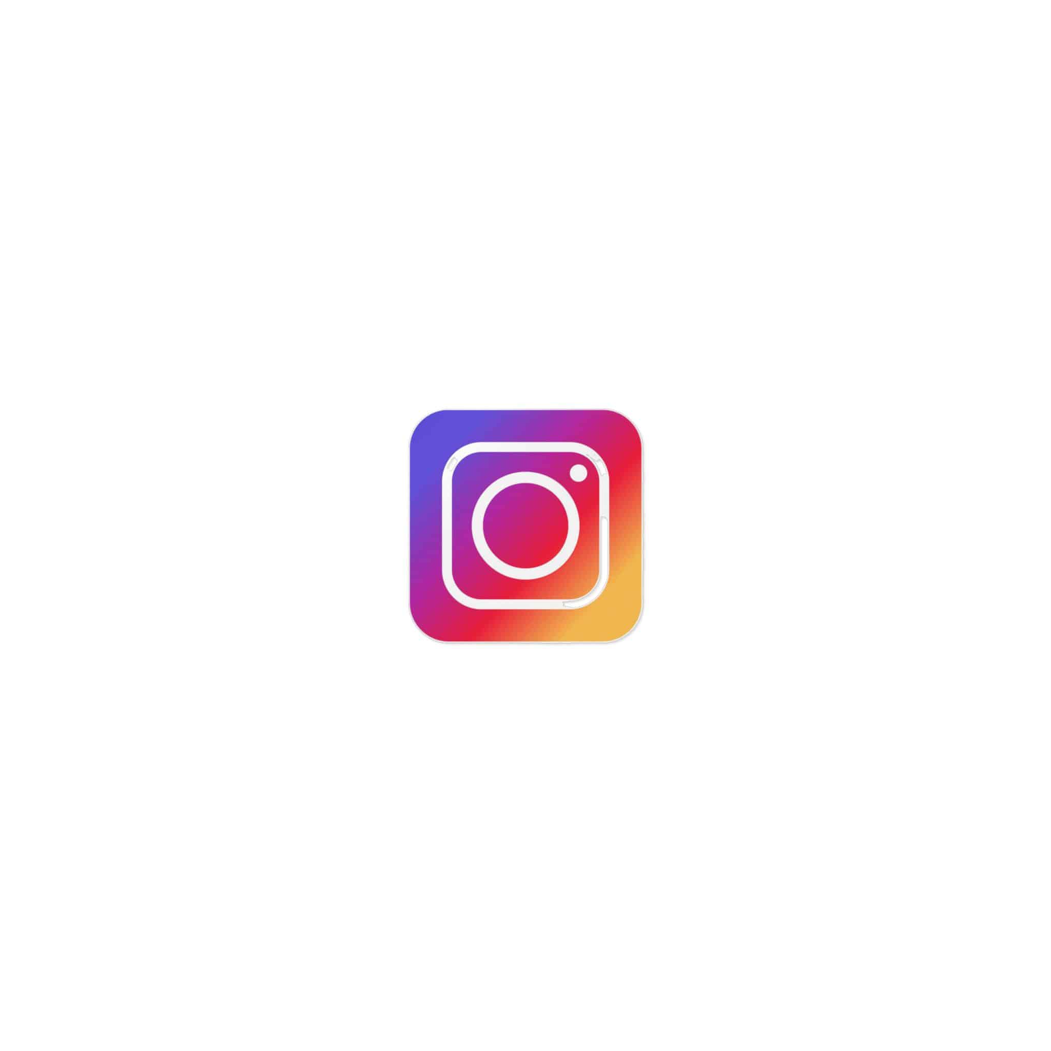 Instagram Icon Die Cut Stickers Dtf - Image 17