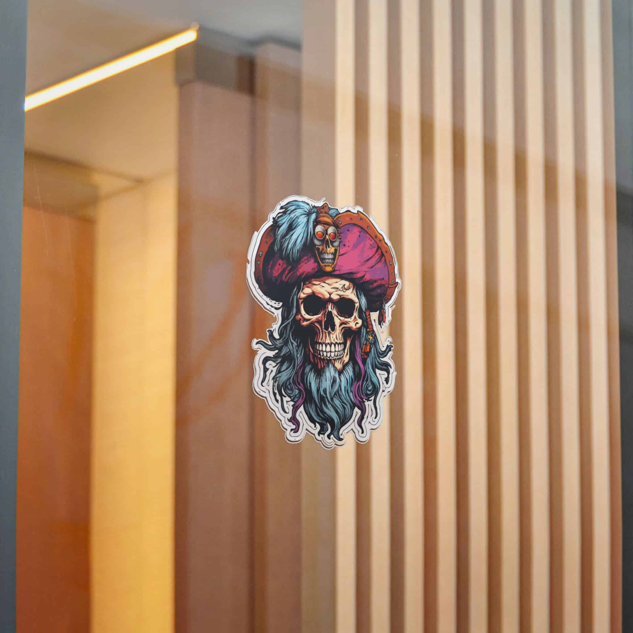 Skull Pirate Die Cut Stickers Dtf - Image 16