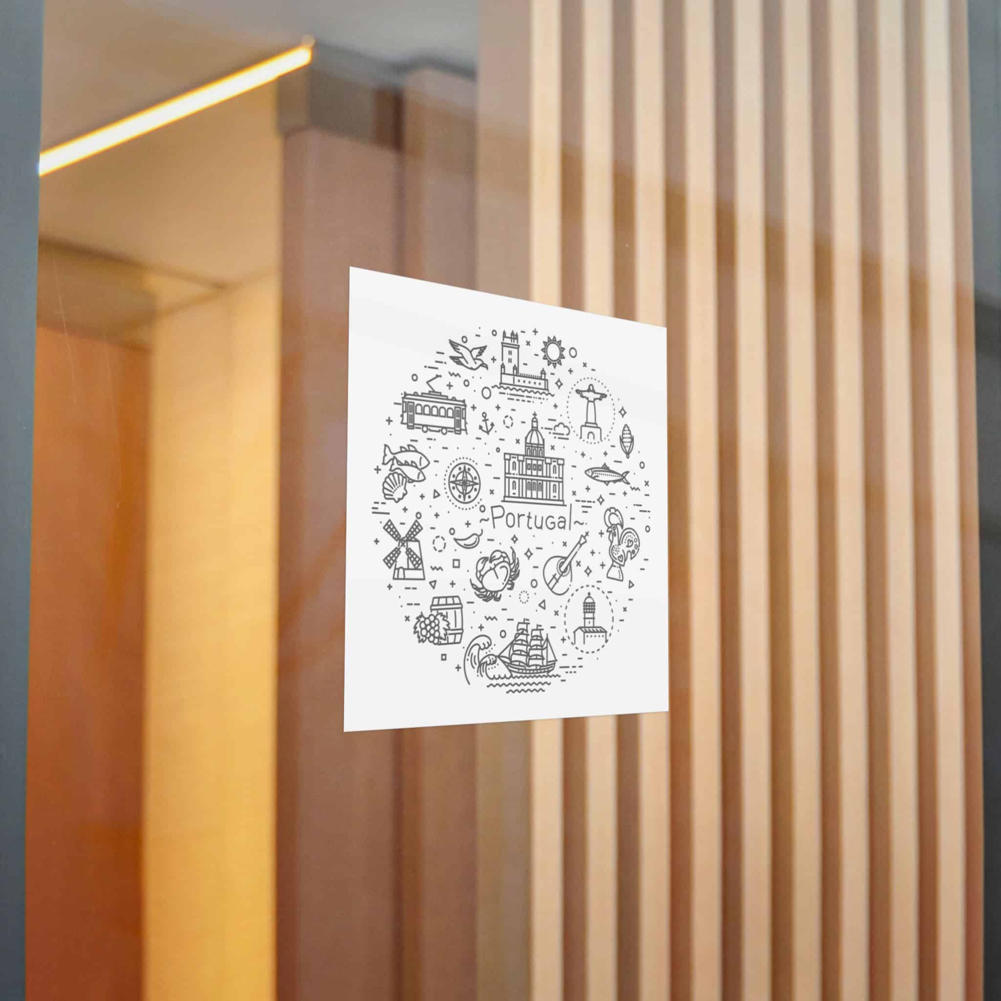Portugal Die Cut Stickers Dtf - Image 16