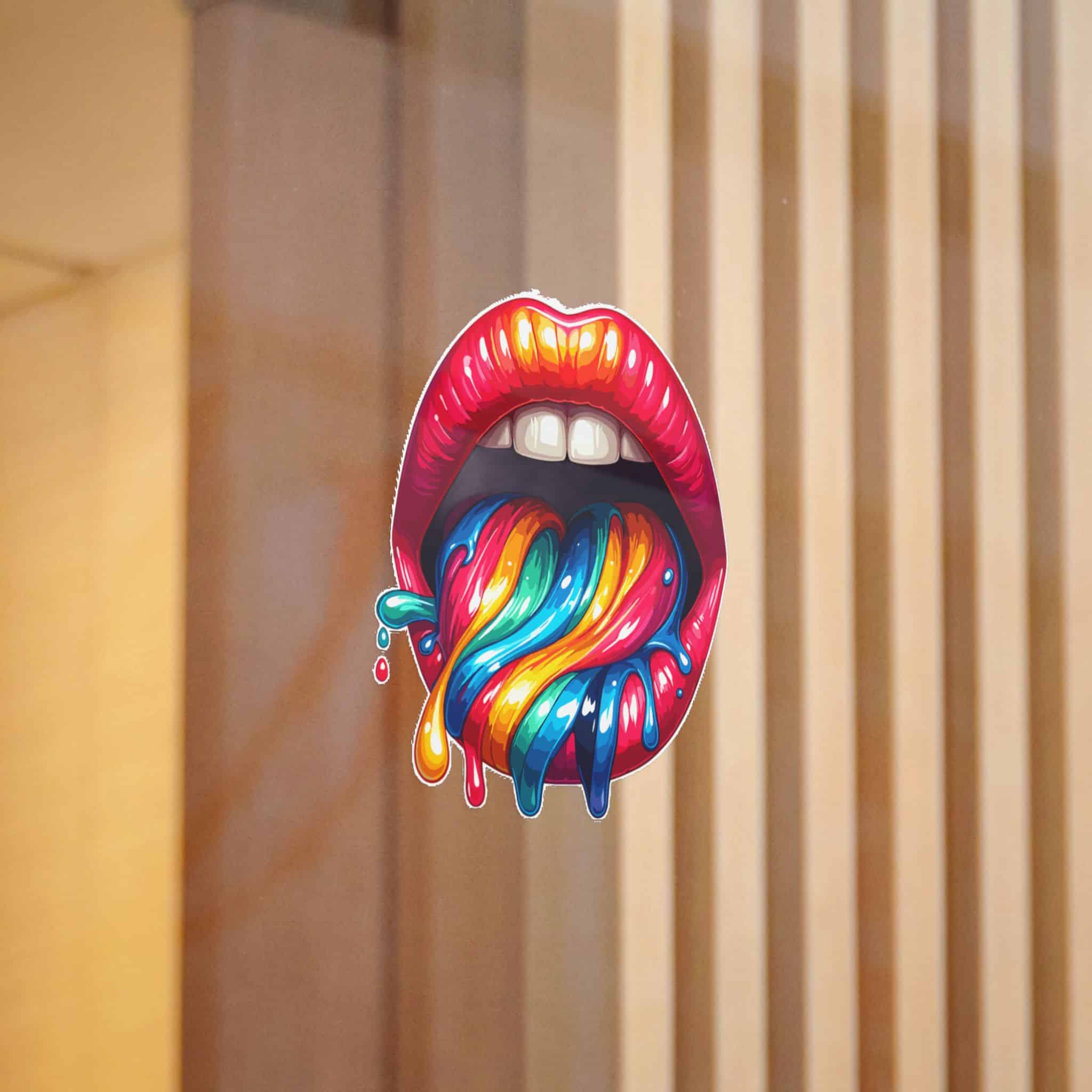 Sexy Lips V9 Die Cut Stickers Dtf - Image 6
