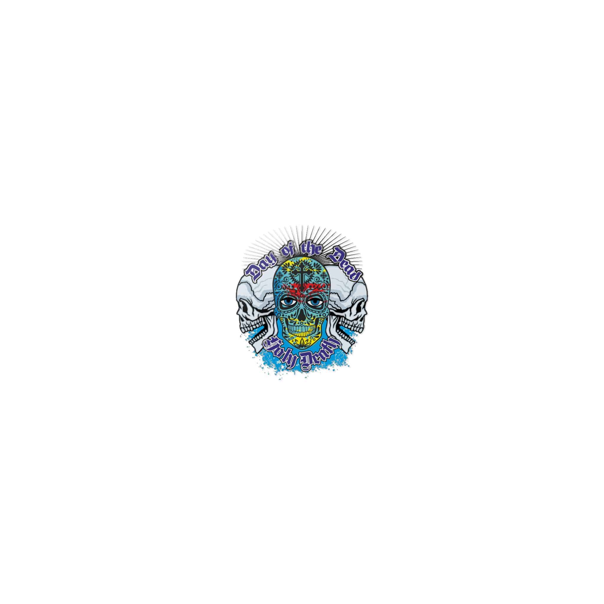 Holy Death Day Dead Mexican Sugar Skull Grunge Vintage Design T Shirts Die Cut Stickers Dtf - Image 7