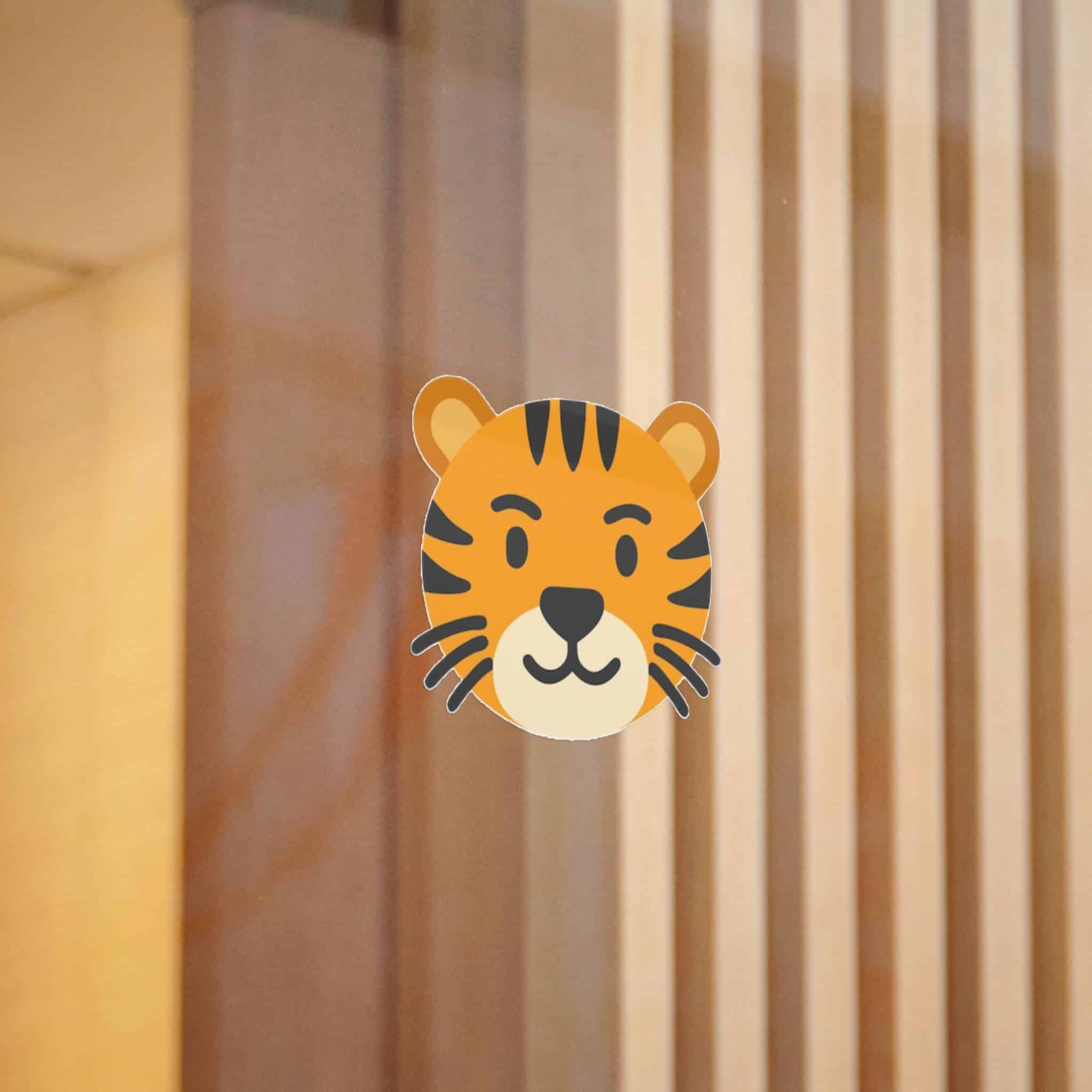 Tiger Die Cut Stickers Dtf - Image 12