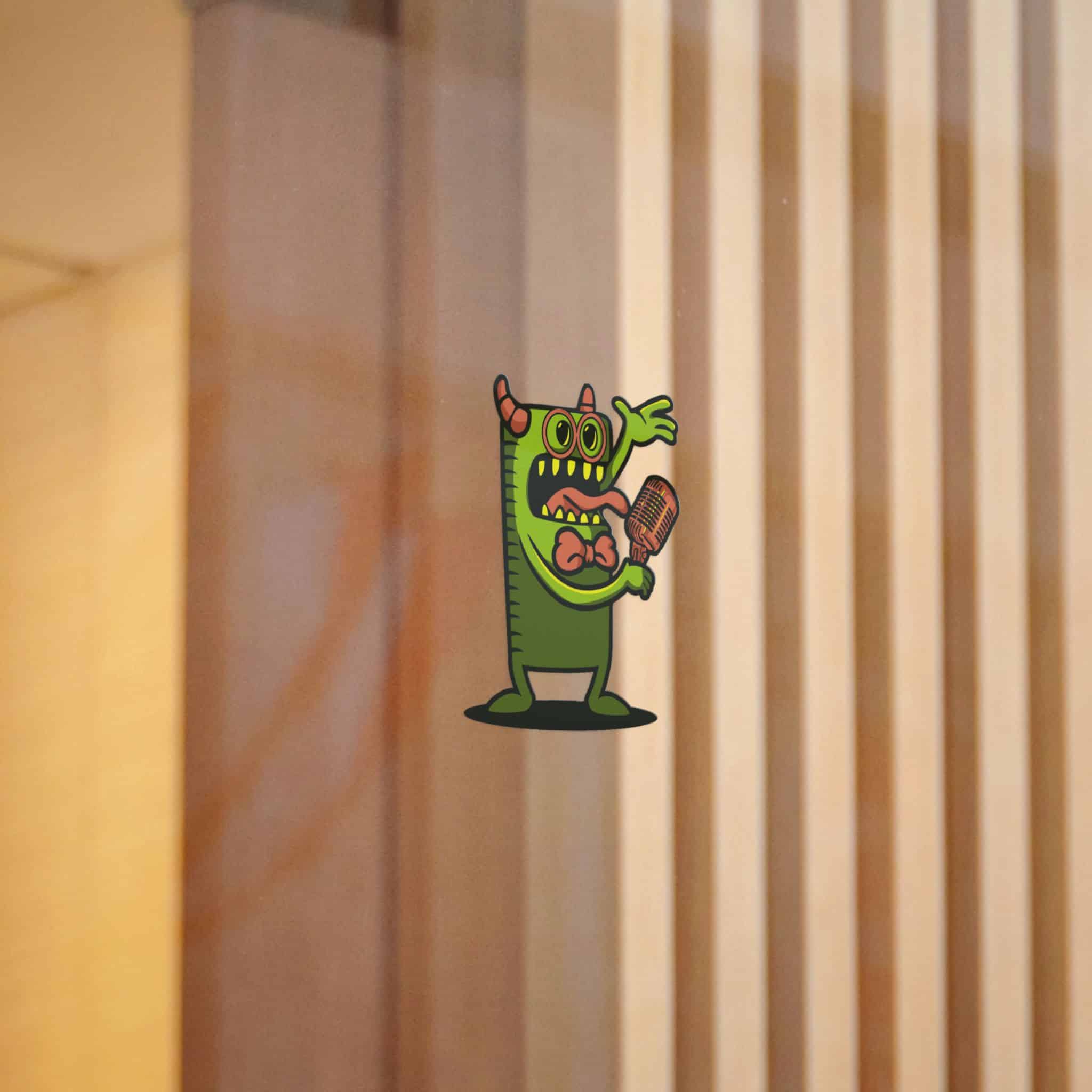 Singing Monster Cartoon Die Cut Stickers Dtf - Image 10