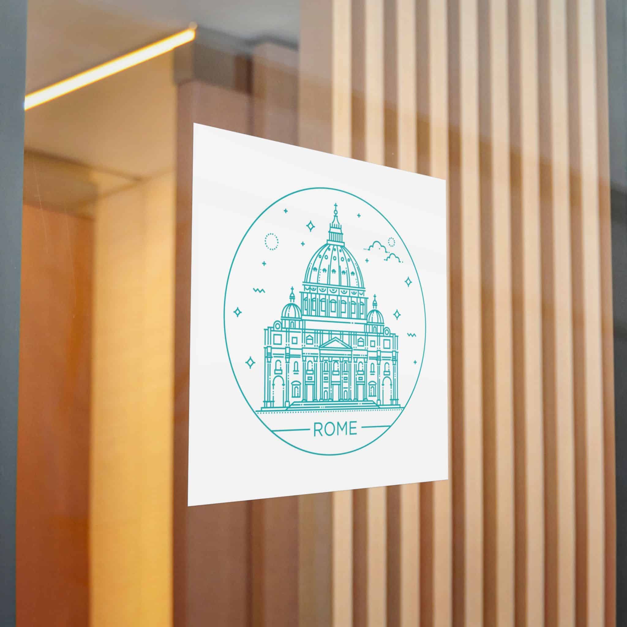Roma Die Cut Stickers Dtf - Image 22