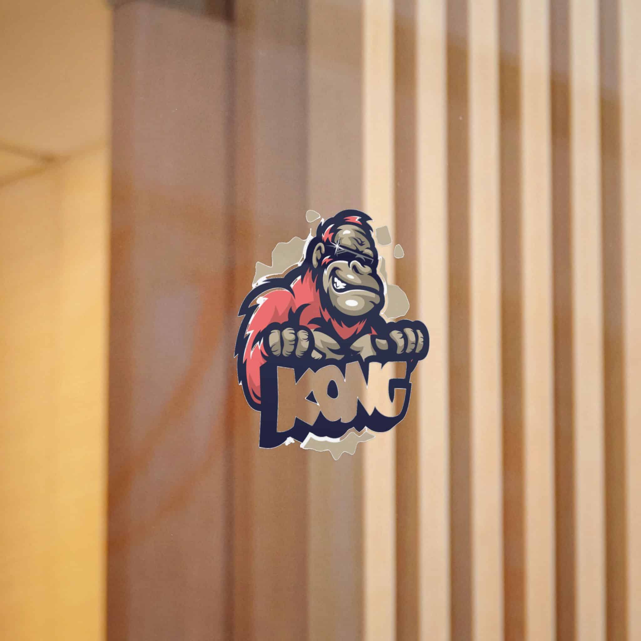 Kong Mascot Die Cut Stickers Dtf - Image 12