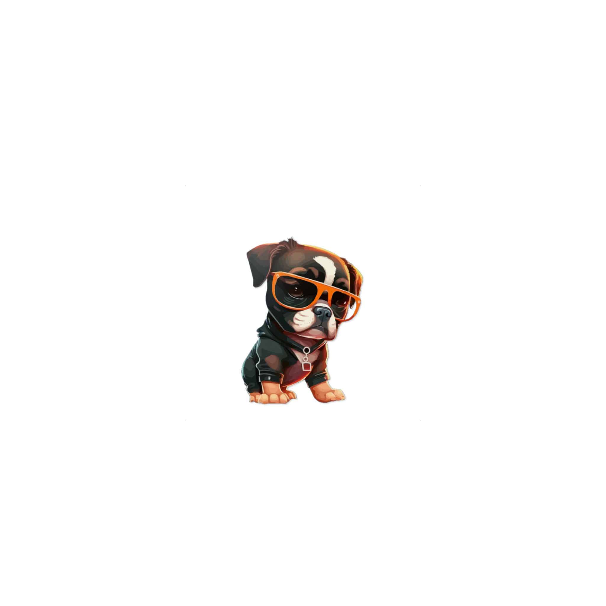 Puppy Good Boy Die Cut Stickers Dtf - Image 9