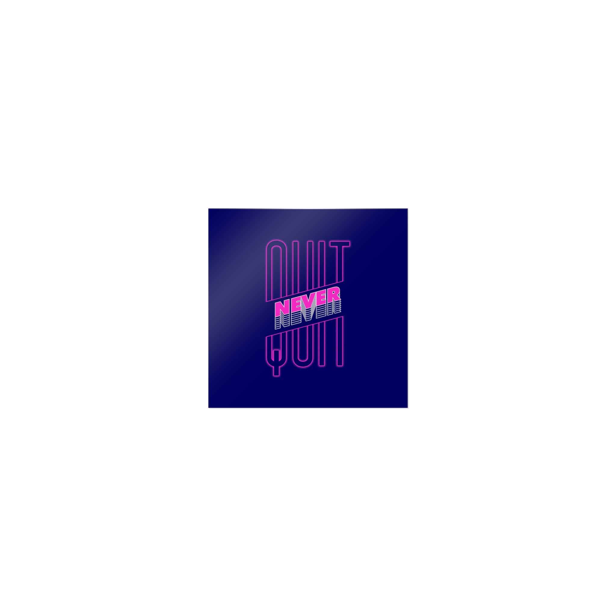Never Quite Slogan Simple Vintage Fashion Die Cut Stickers Dtf - Image 17